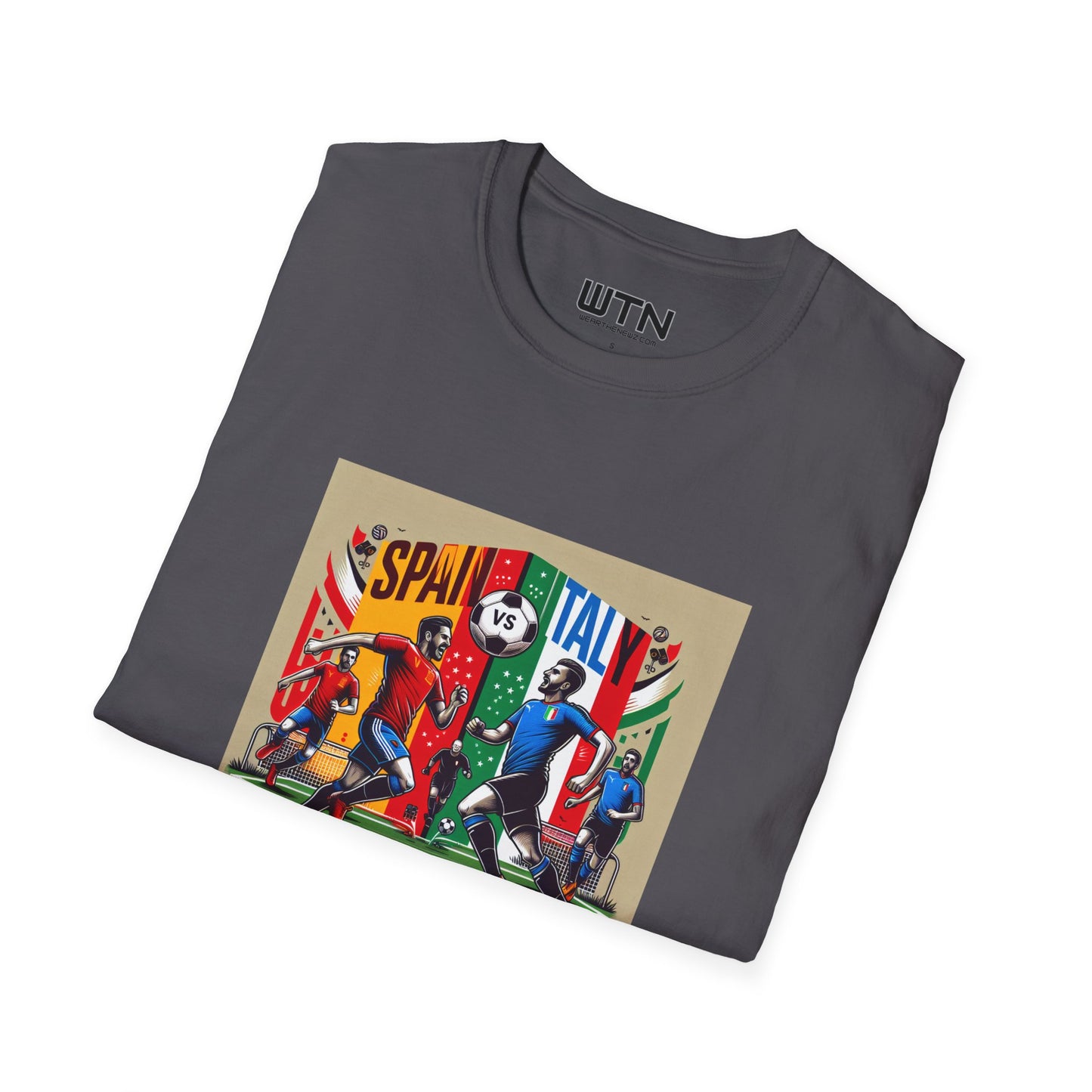 Italy vs Spain Inspired Mens Graphic Tee | Womens Graphic Tee | Awesome T Shirts