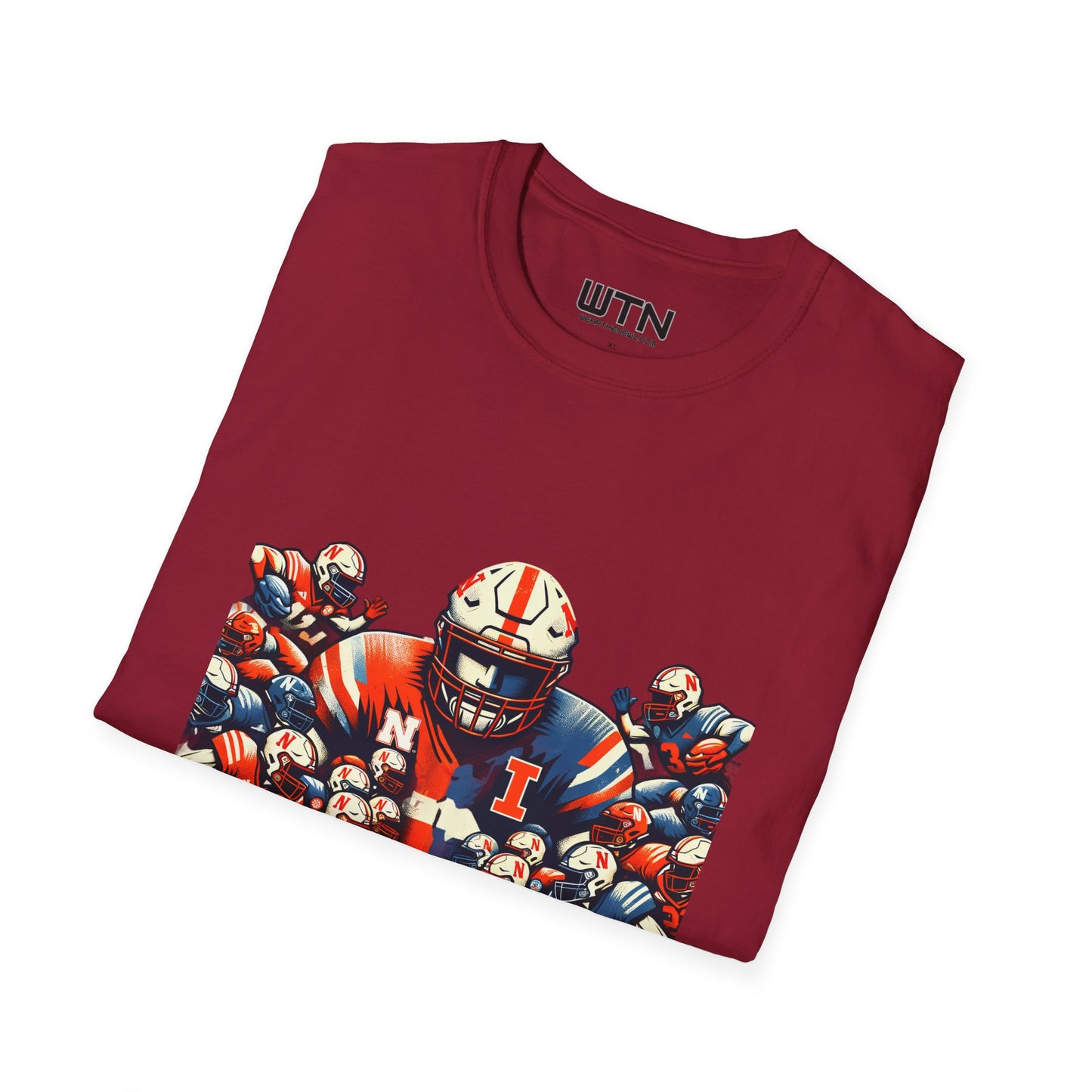 Nebraska football Inspired Mens Graphic Tee | Womens Graphic Tee | Awesome T Shirts