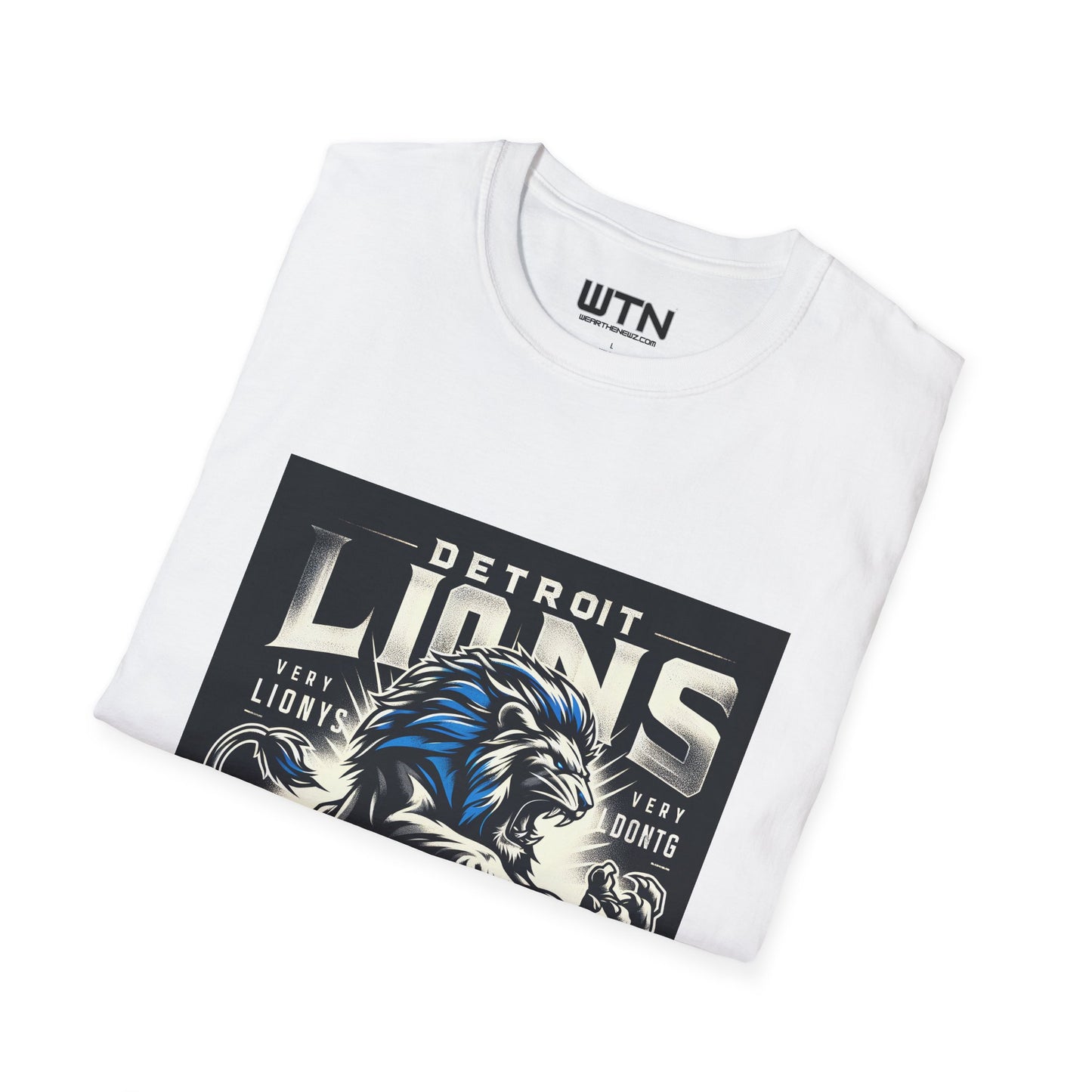 Detroit Lions Inspired Mens Graphic Tee | Womens Graphic Tee | Awesome T Shirts