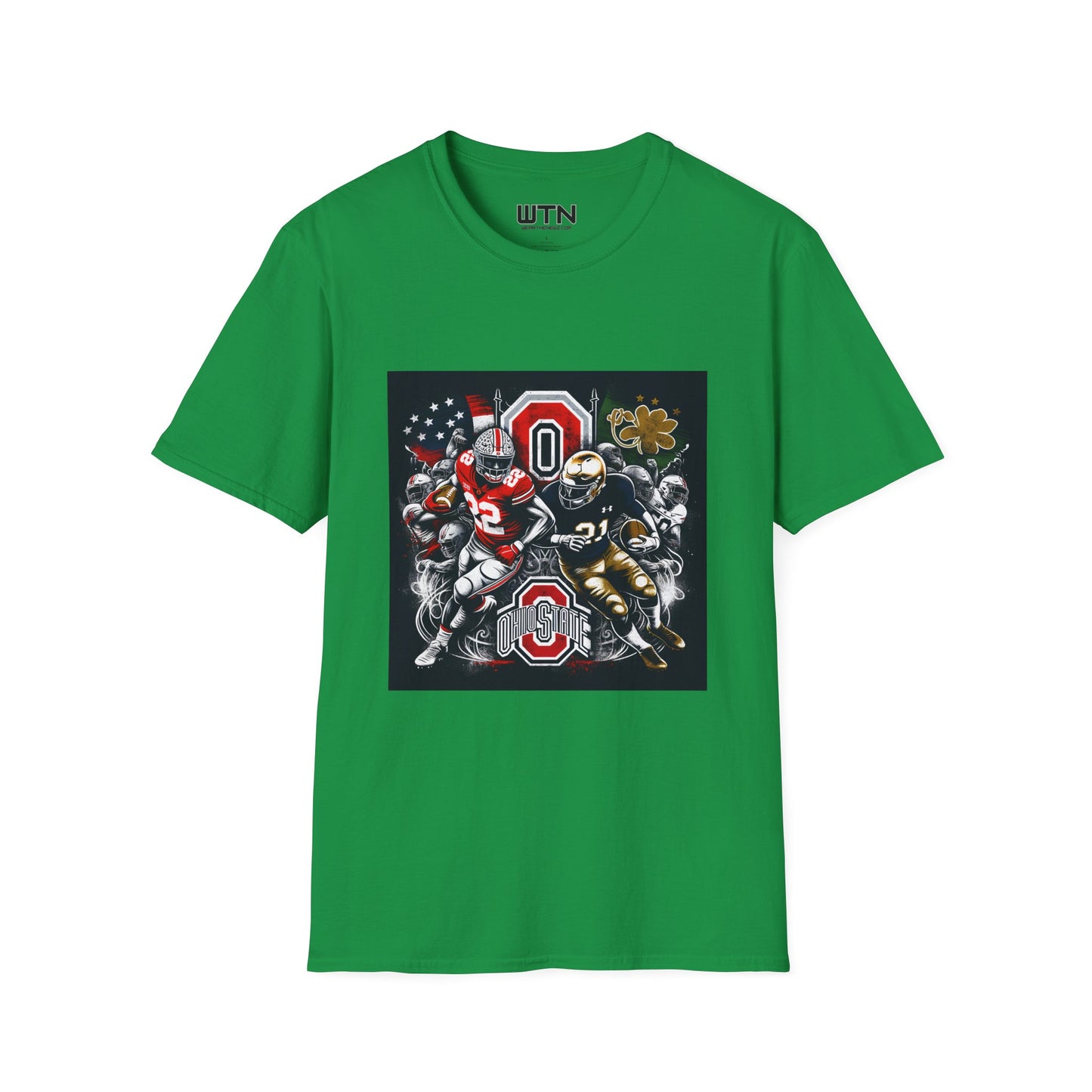 Ohio State vs Notre Dame Inspired Mens Graphic Tee | Womens Graphic Tee | Awesome T Shirts