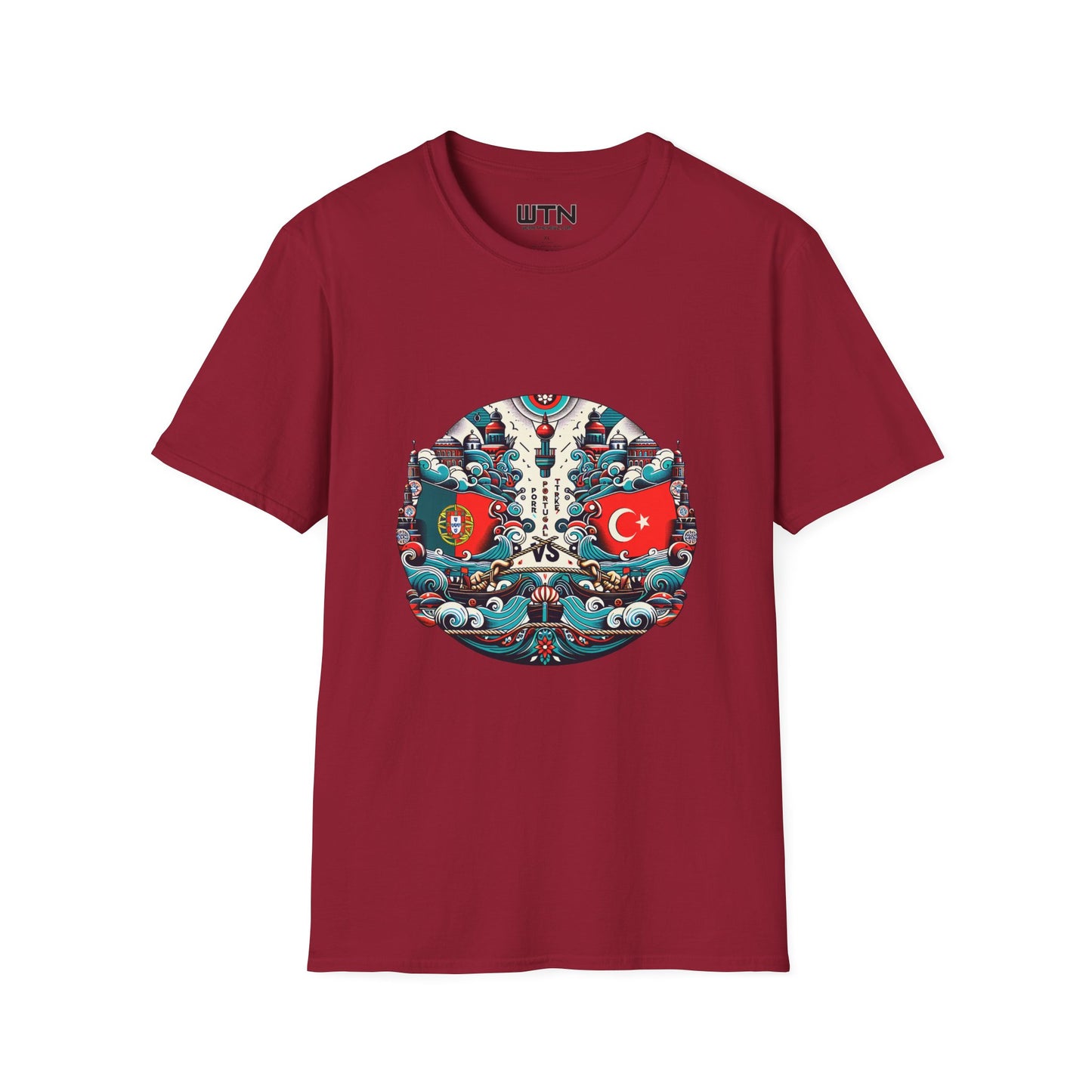 Portugal vs Turkey Inspired Mens Graphic Tee | Womens Graphic Tee | Awesome T Shirts