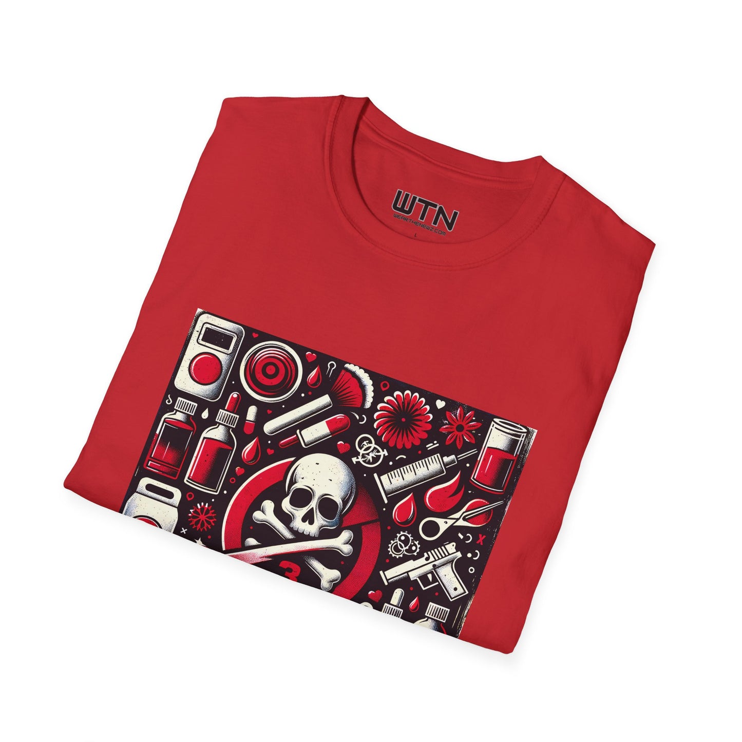 Red Dye 3 Inspired Mens Graphic Tee | Womens Graphic Tee | Awesome T Shirts