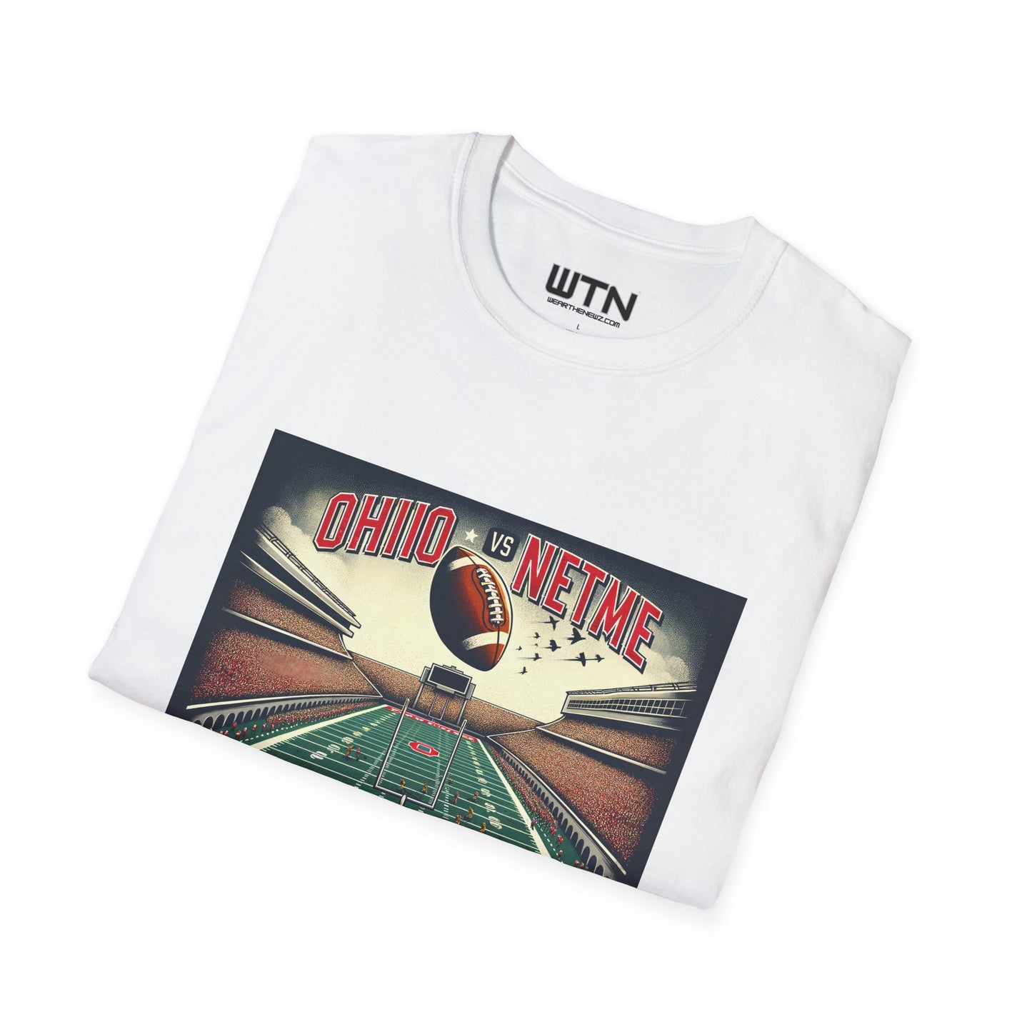 Ohio State vs Notre Dame Inspired Mens Graphic Tee | Womens Graphic Tee | Awesome T Shirts