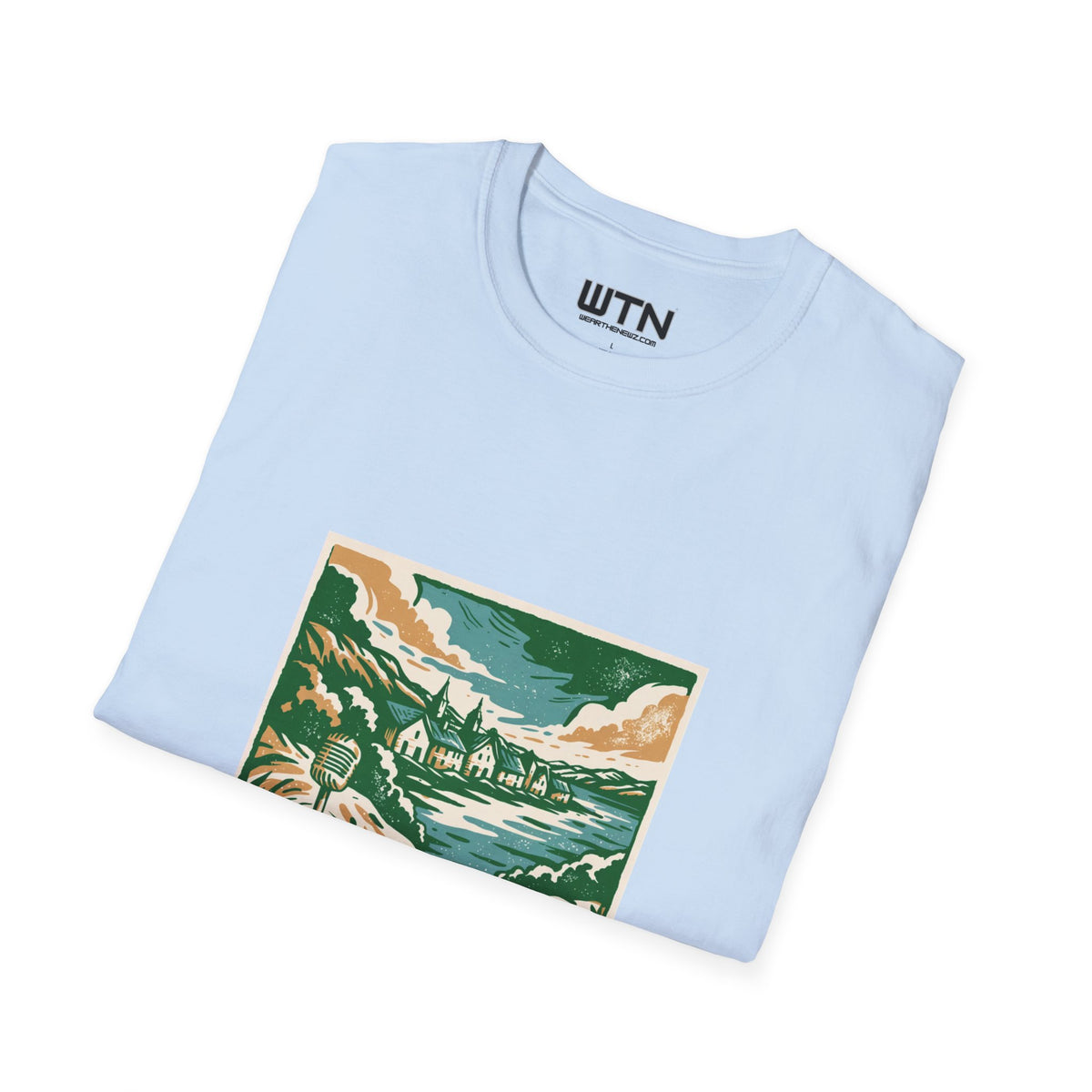 Live From Away: Irish Coastal Broadcast Art Tee