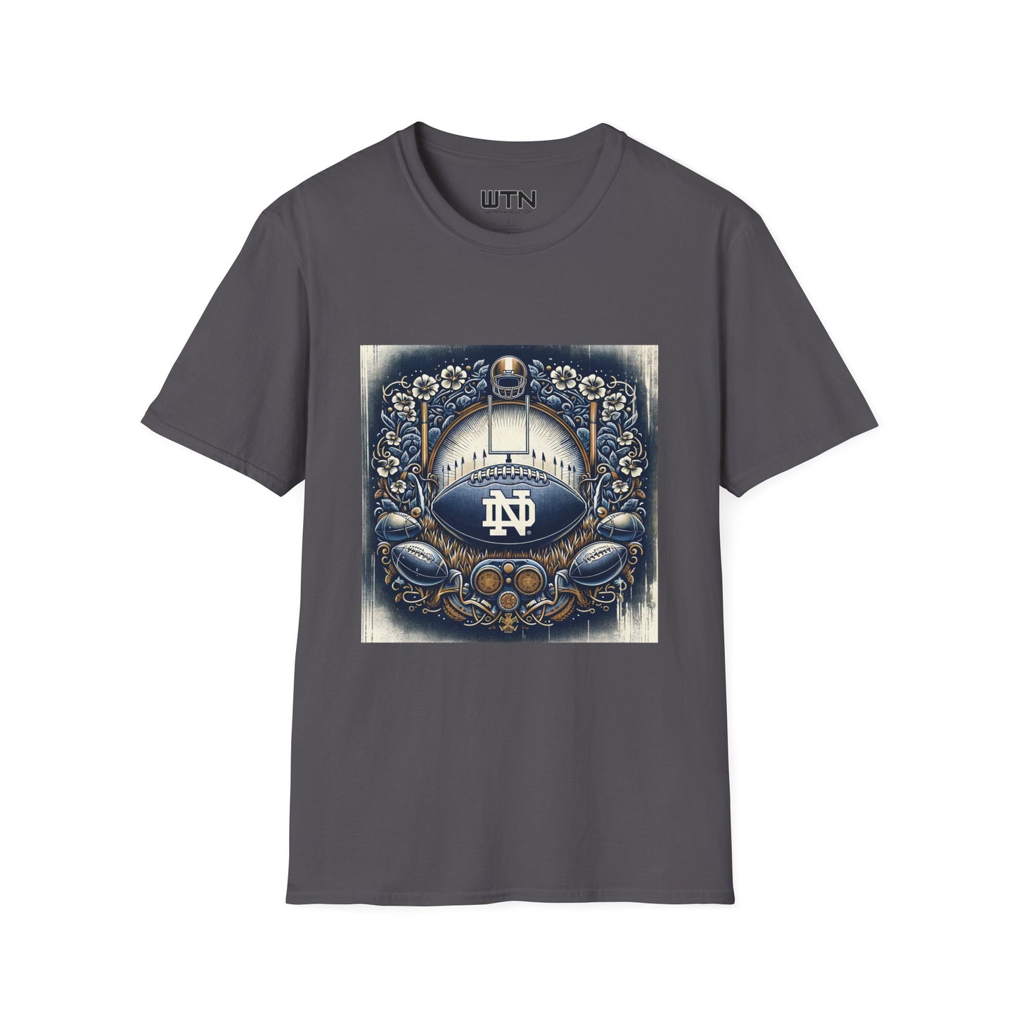 Notre Dame Football Inspired Mens Graphic Tee | Womens Graphic Tee | Awesome T Shirts