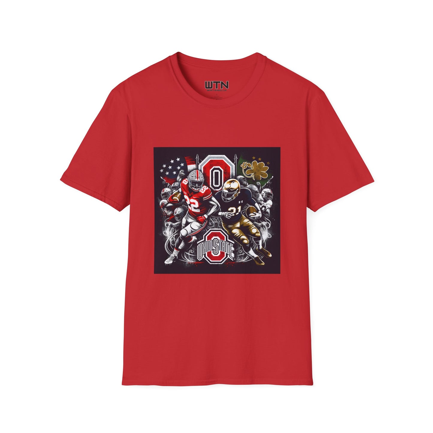 Ohio State vs Notre Dame Inspired Mens Graphic Tee | Womens Graphic Tee | Awesome T Shirts