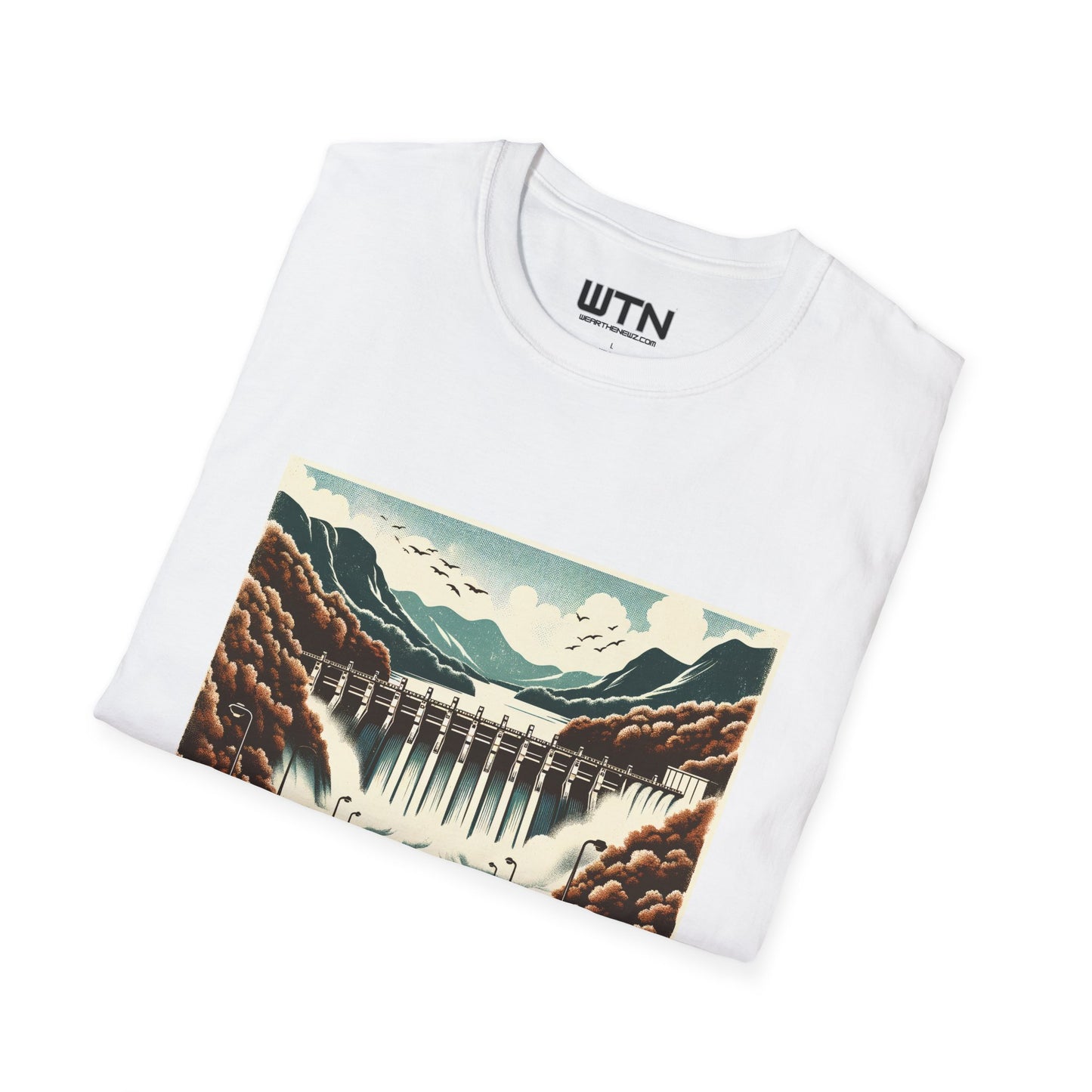 Lake Lure Dam Inspired Mens Graphic Tee | Womens Graphic Tee | Awesome T Shirts