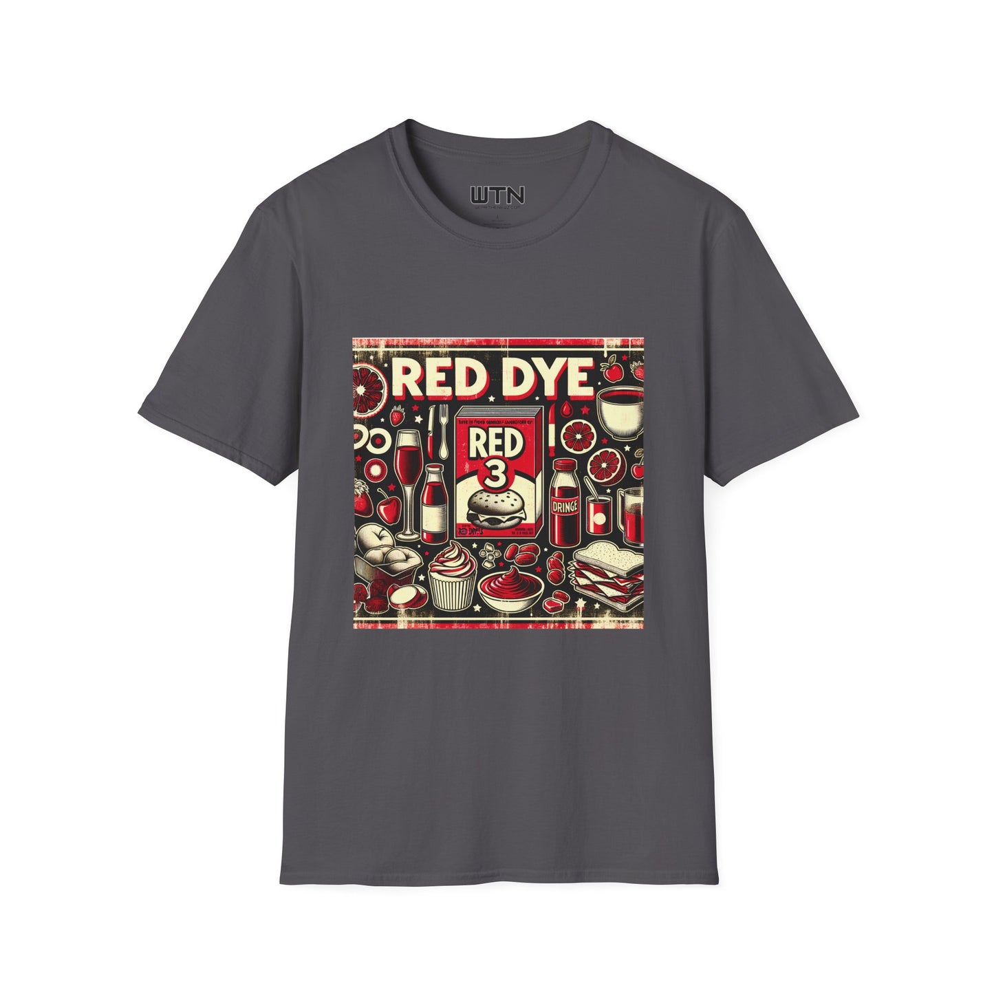 Red dye 3 Inspired Mens Graphic Tee | Womens Graphic Tee | Awesome T Shirts