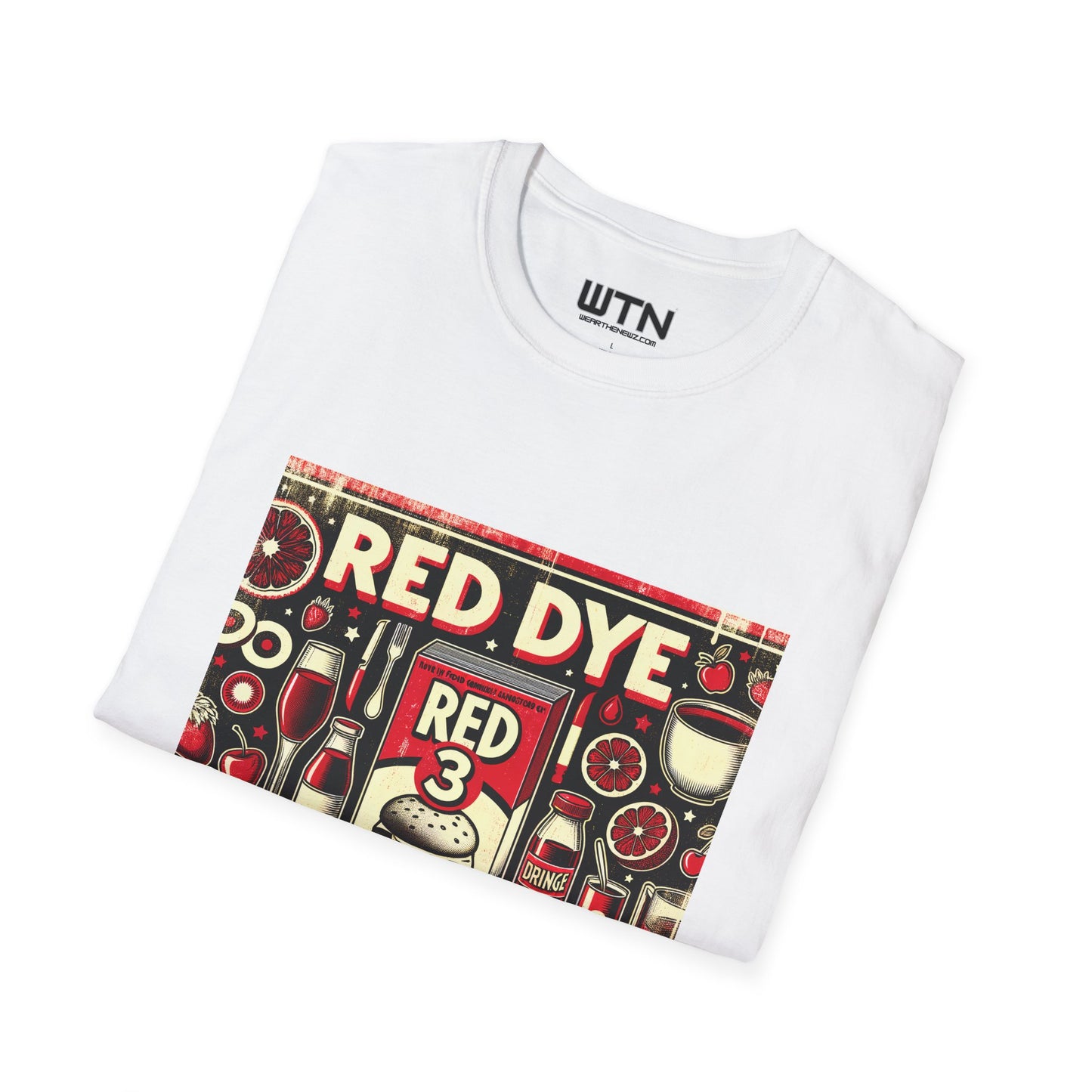 Red dye 3 Inspired Mens Graphic Tee | Womens Graphic Tee | Awesome T Shirts