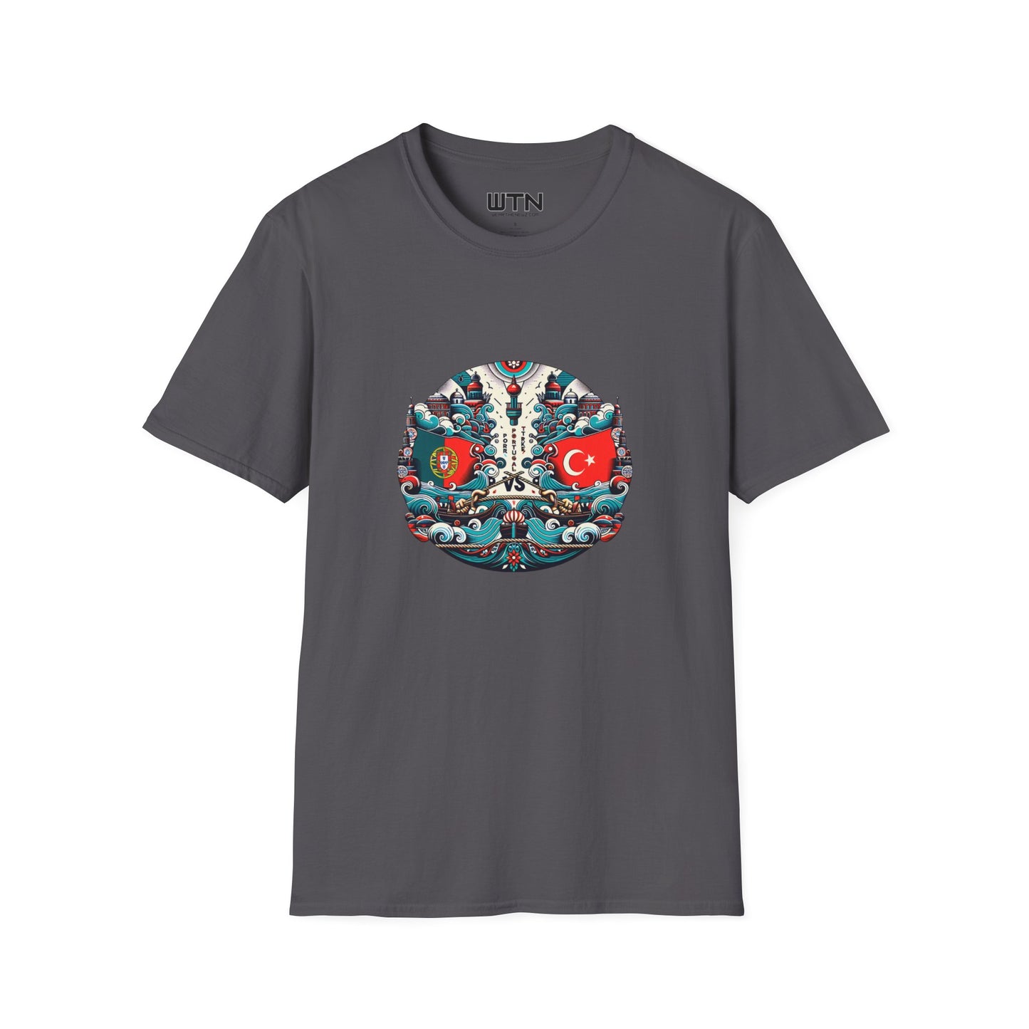 Portugal vs Turkey Inspired Mens Graphic Tee | Womens Graphic Tee | Awesome T Shirts