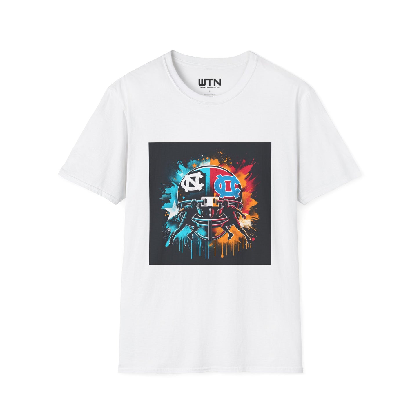 UNC football Inspired Mens Graphic Tee | Womens Graphic Tee | Awesome T Shirts