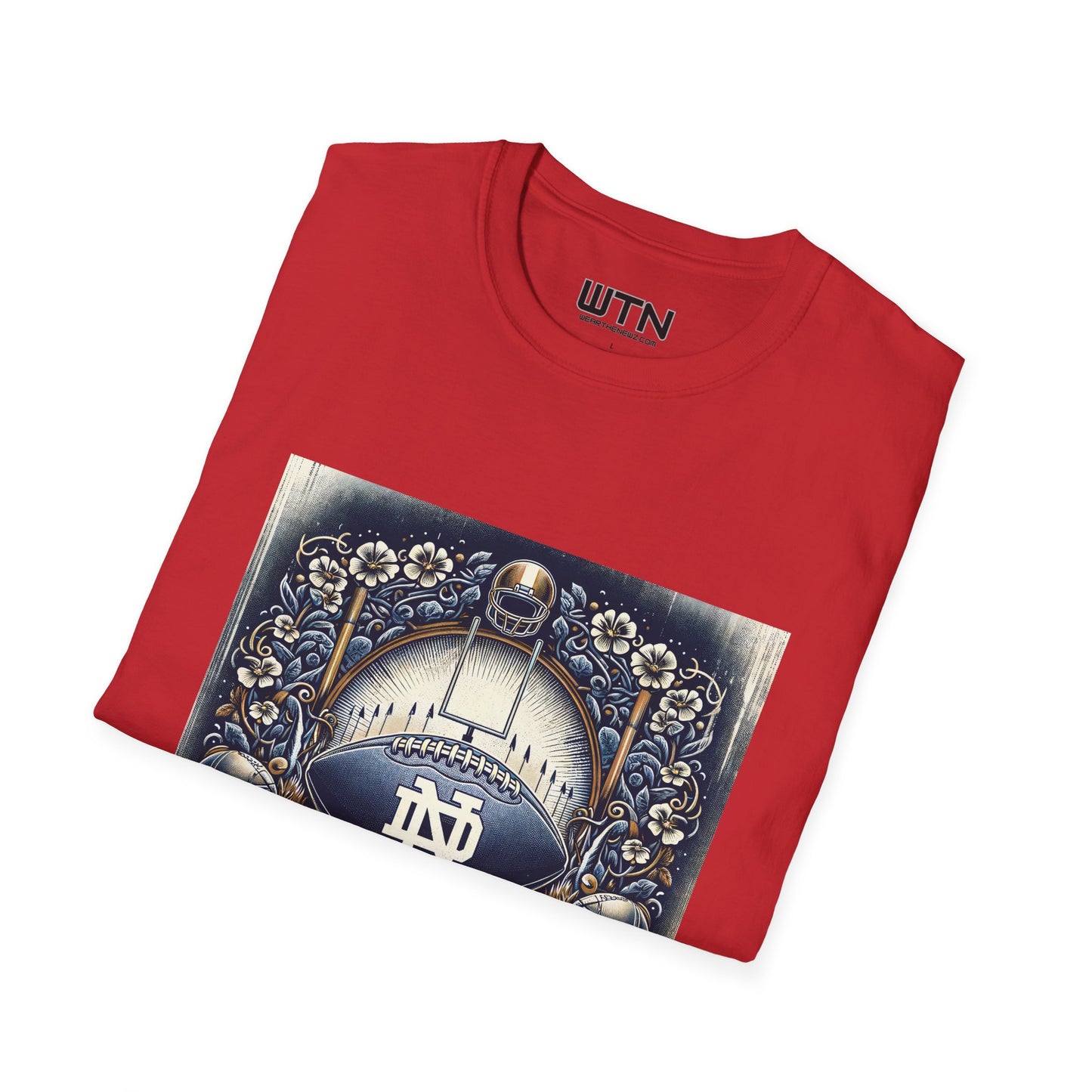 Notre Dame Football Inspired Mens Graphic Tee | Womens Graphic Tee | Awesome T Shirts