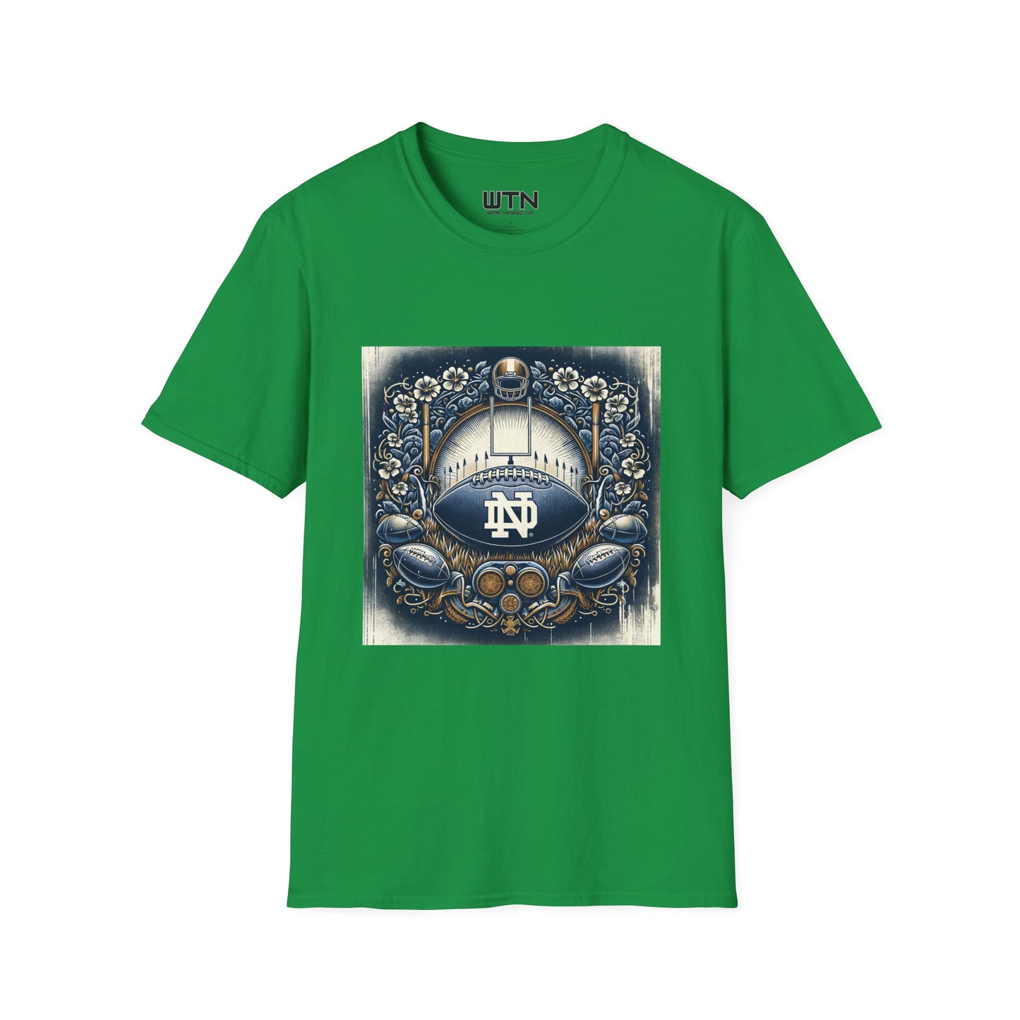 Notre Dame Football Inspired Mens Graphic Tee | Womens Graphic Tee | Awesome T Shirts