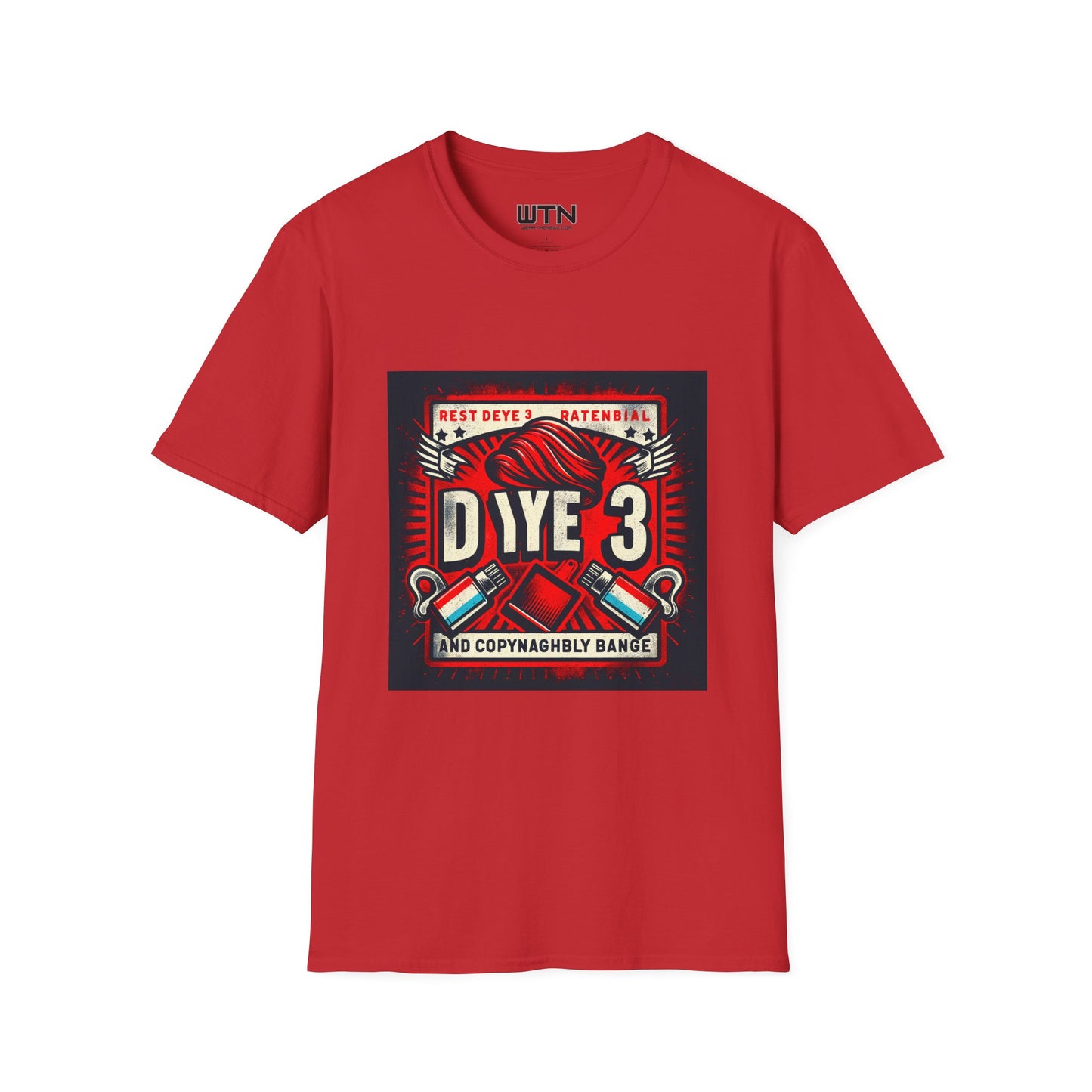 Red dye 3 Inspired Mens Graphic Tee | Womens Graphic Tee | Awesome T Shirts