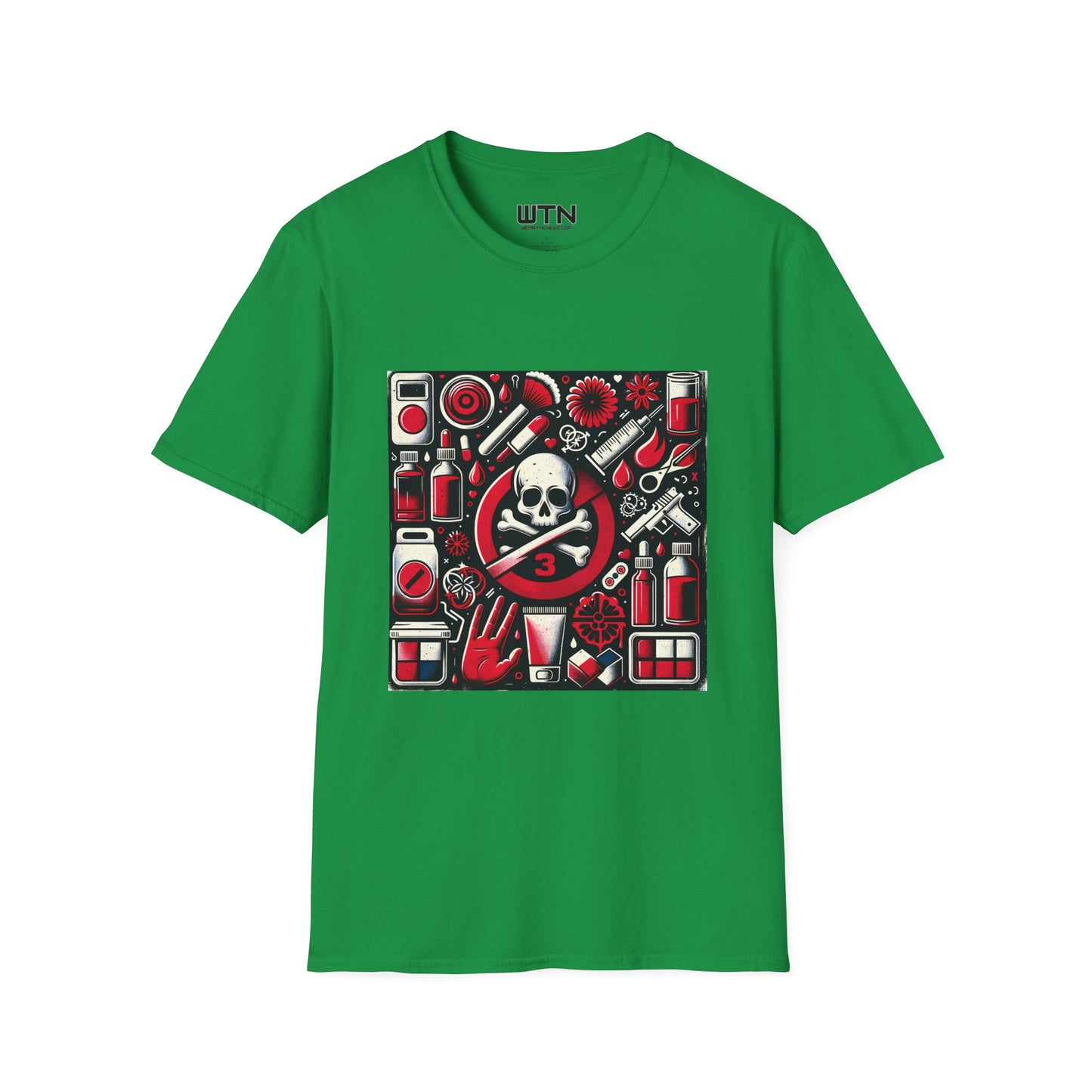Red Dye 3 Inspired Mens Graphic Tee | Womens Graphic Tee | Awesome T Shirts