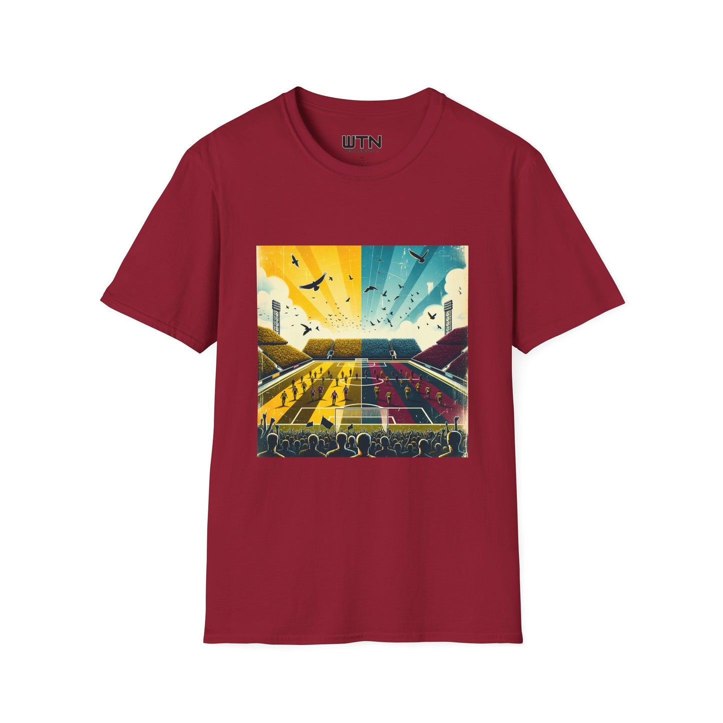 Villarreal vs Barcelona Inspired Mens Graphic Tee | Womens Graphic Tee | Awesome T Shirts