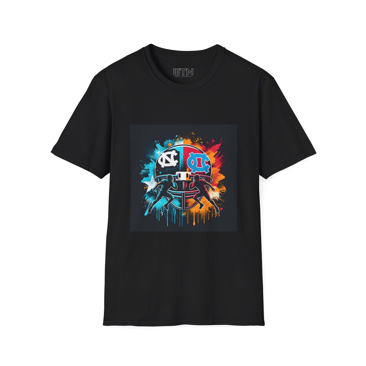 UNC football Inspired Mens Graphic Tee | Womens Graphic Tee | Awesome T Shirts