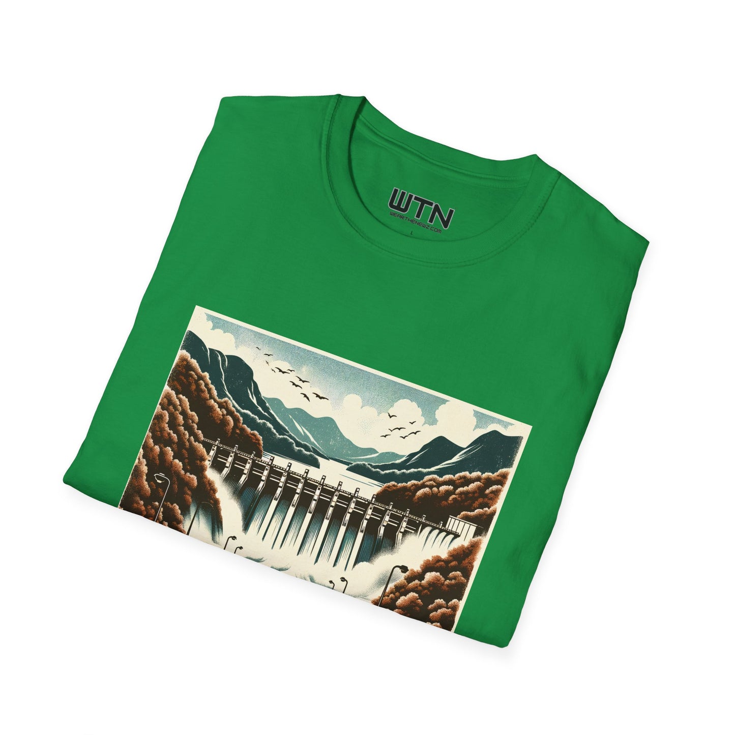 Lake Lure Dam Inspired Mens Graphic Tee | Womens Graphic Tee | Awesome T Shirts