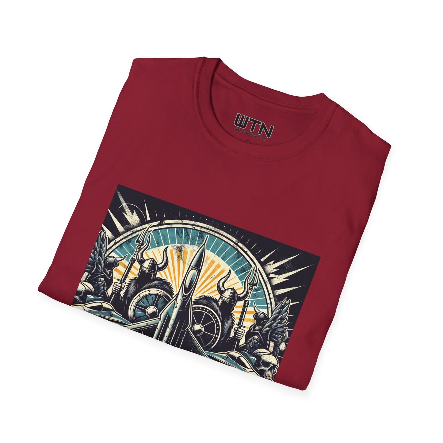 Jets vs Vikings Inspired Mens Graphic Tee | Womens Graphic Tee | Awesome T Shirts