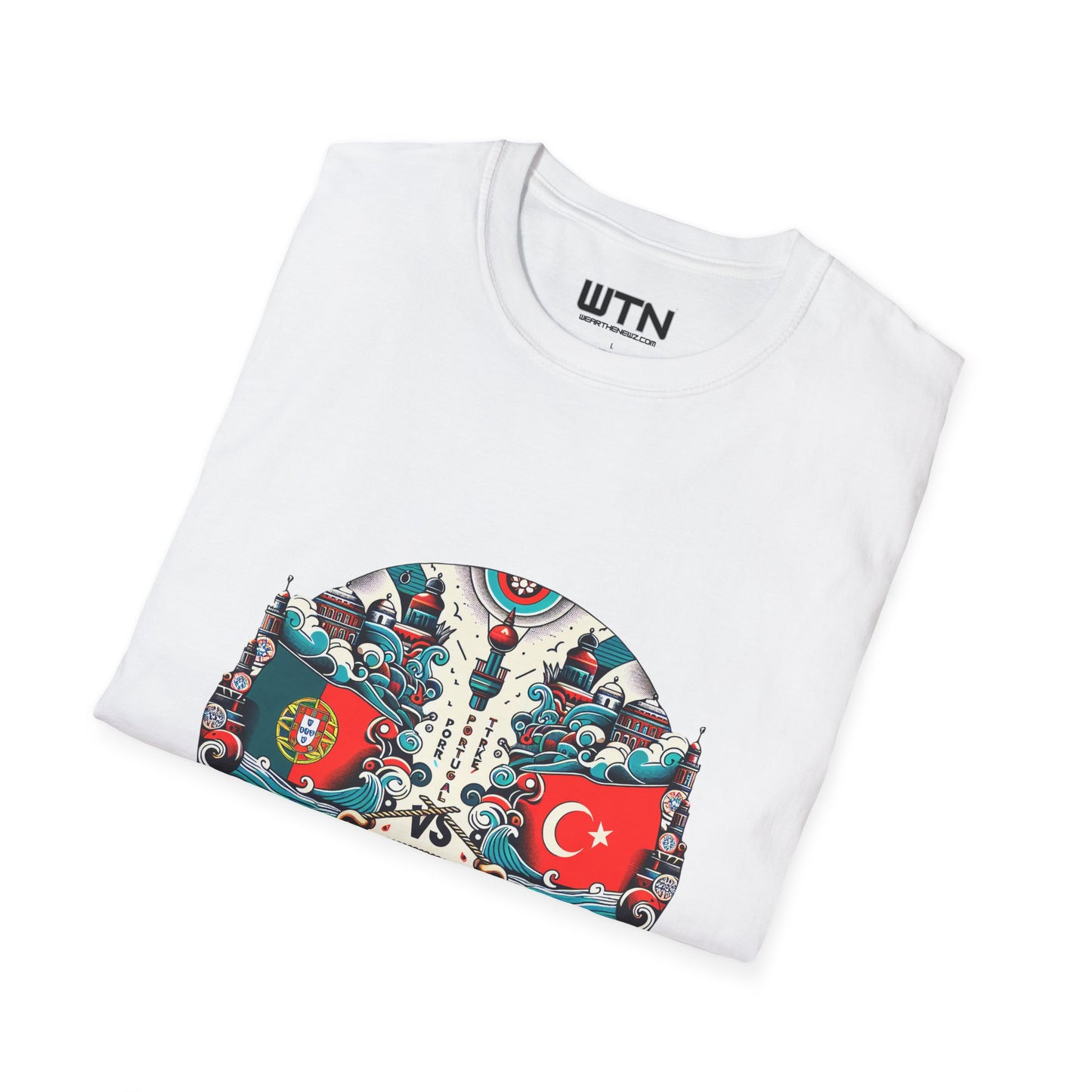 Portugal vs Turkey Inspired Mens Graphic Tee | Womens Graphic Tee | Awesome T Shirts