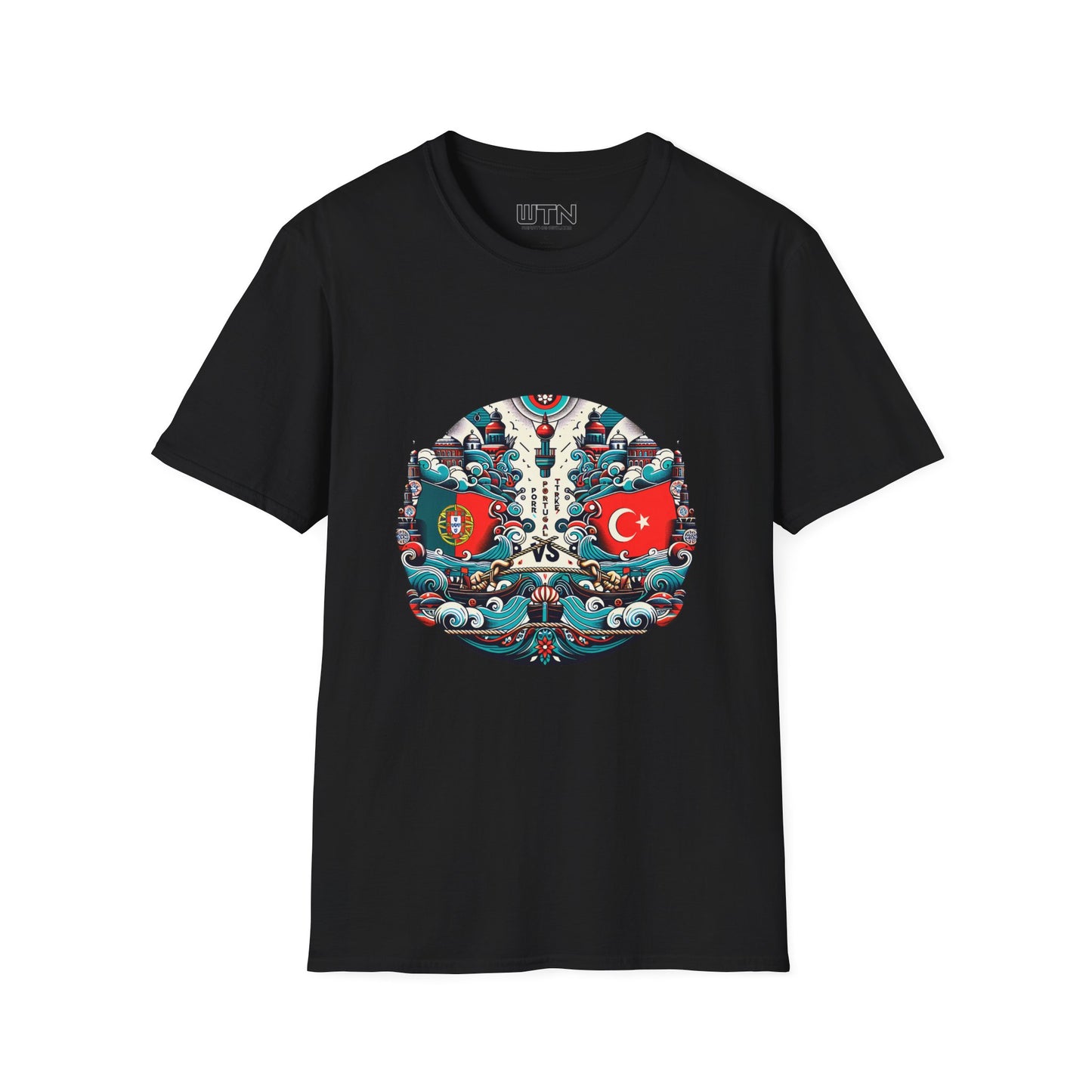 Portugal vs Turkey Inspired Mens Graphic Tee | Womens Graphic Tee | Awesome T Shirts