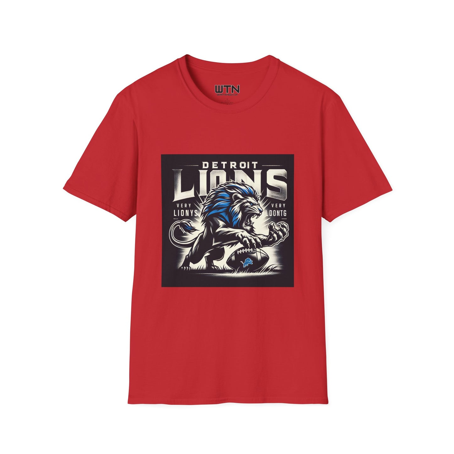 Detroit Lions Inspired Mens Graphic Tee | Womens Graphic Tee | Awesome T Shirts
