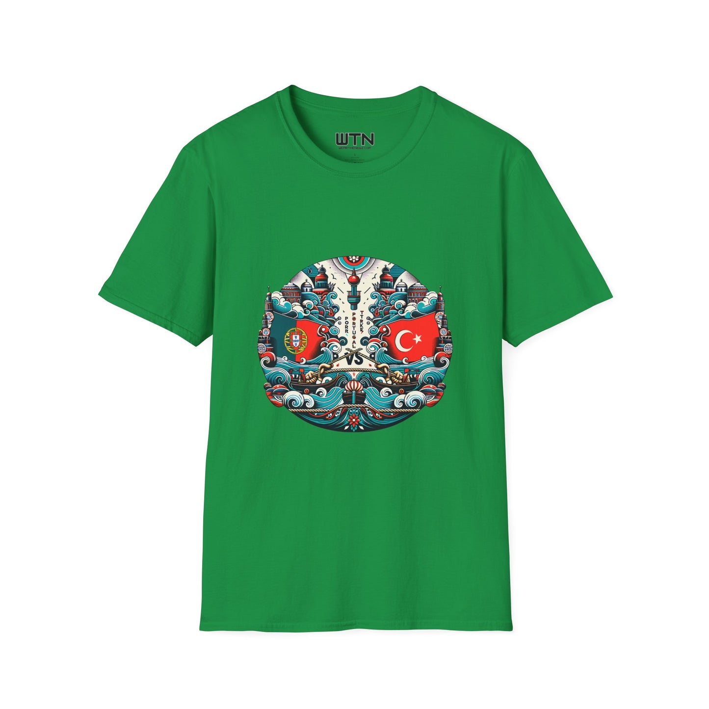 Portugal vs Turkey Inspired Mens Graphic Tee | Womens Graphic Tee | Awesome T Shirts