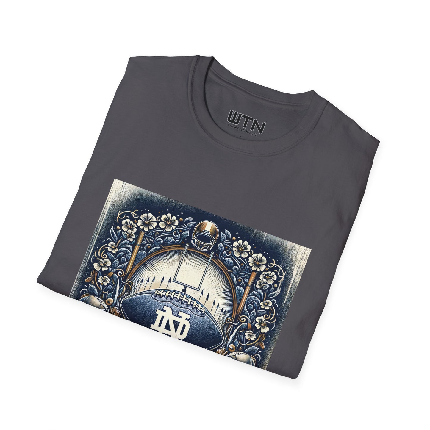 Notre Dame Football Inspired Mens Graphic Tee | Womens Graphic Tee | Awesome T Shirts