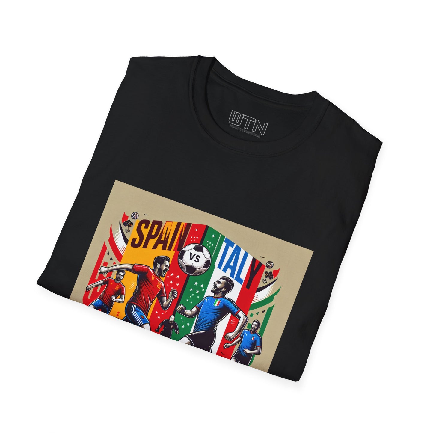 Italy vs Spain Inspired Mens Graphic Tee | Womens Graphic Tee | Awesome T Shirts