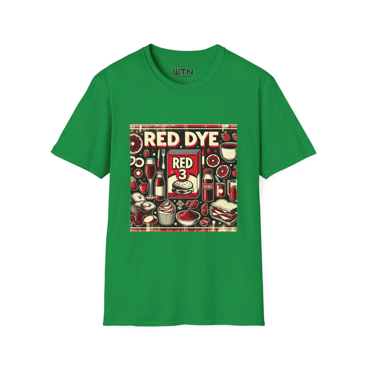 Red dye 3 Inspired Mens Graphic Tee | Womens Graphic Tee | Awesome T Shirts