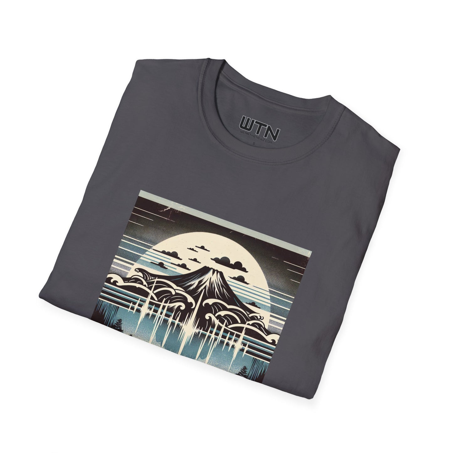 Seismic Serenity Inspired Mens Graphic Tee | Womens Graphic Tee | Awesome T Shirts