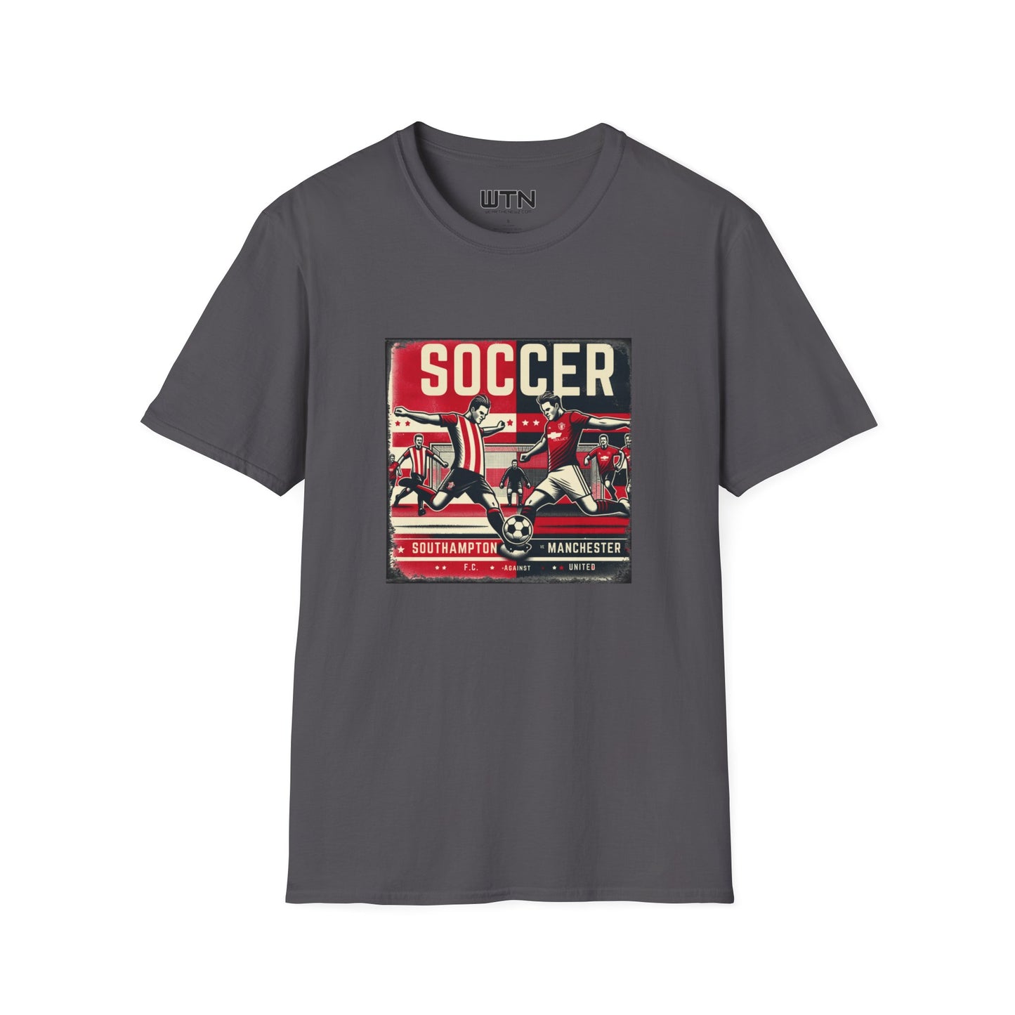 Southampton vs Man U (Upscaled) Inspired Mens Graphic Tee | Womens Graphic Tee | Awesome T Shirts