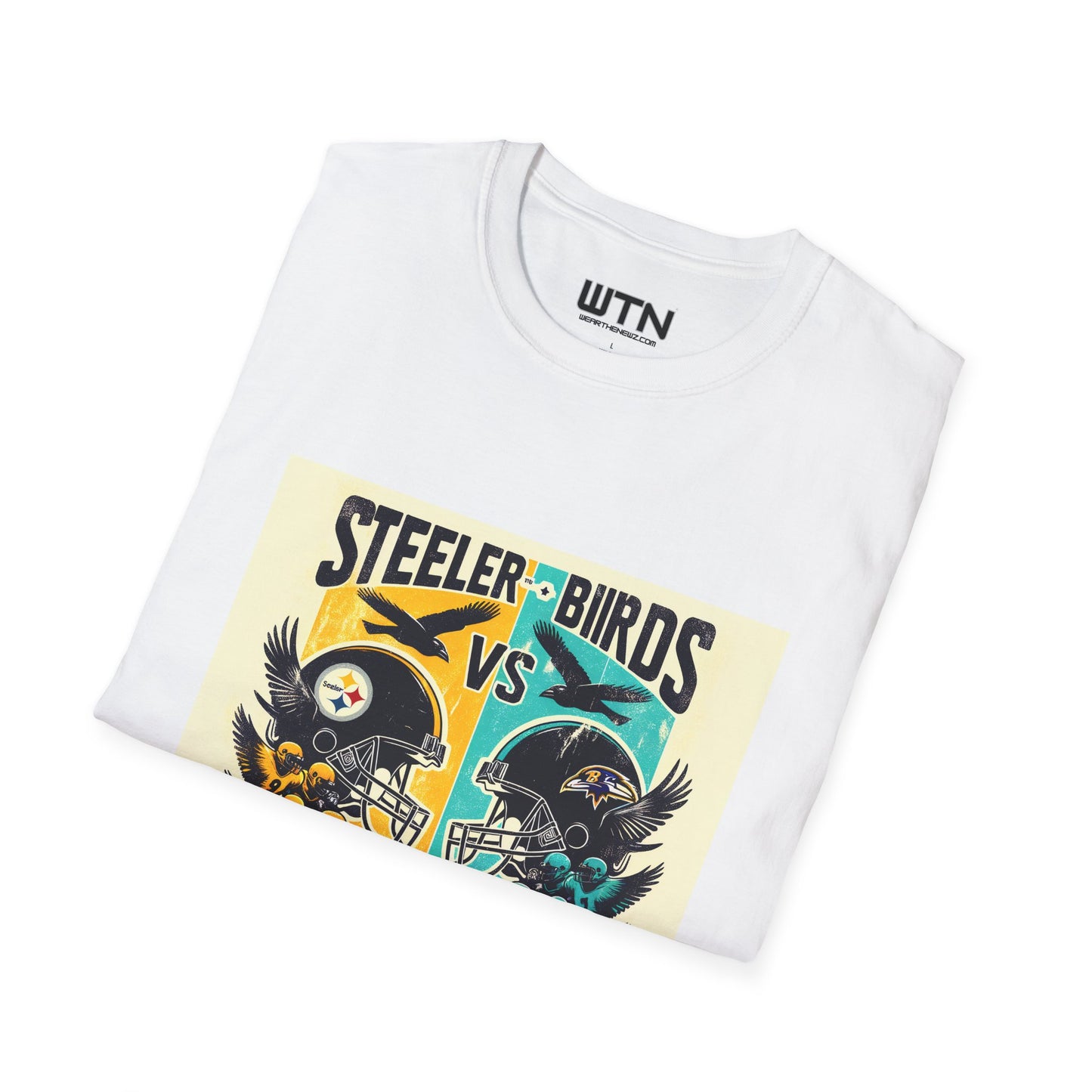 Steelers vs Ravens Inspired Mens Graphic Tee | Womens Graphic Tee | Awesome T Shirts