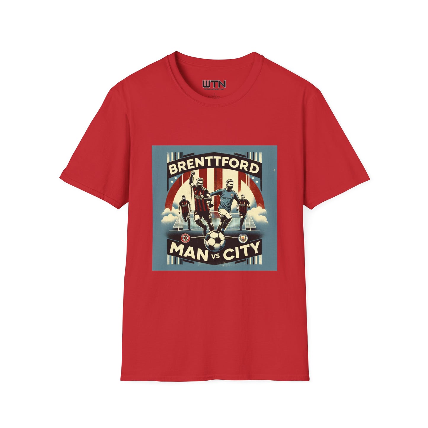Brentford vs Man City Inspired Mens Graphic Tee | Womens Graphic Tee | Awesome T Shirts