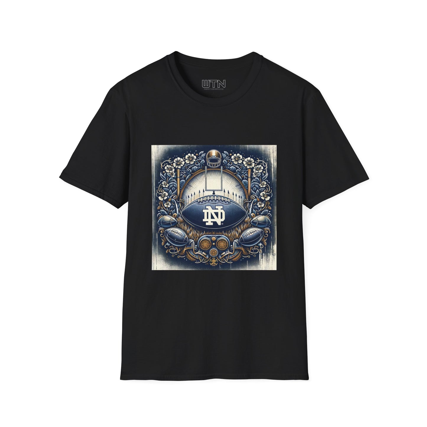 Notre Dame Football Inspired Mens Graphic Tee | Womens Graphic Tee | Awesome T Shirts