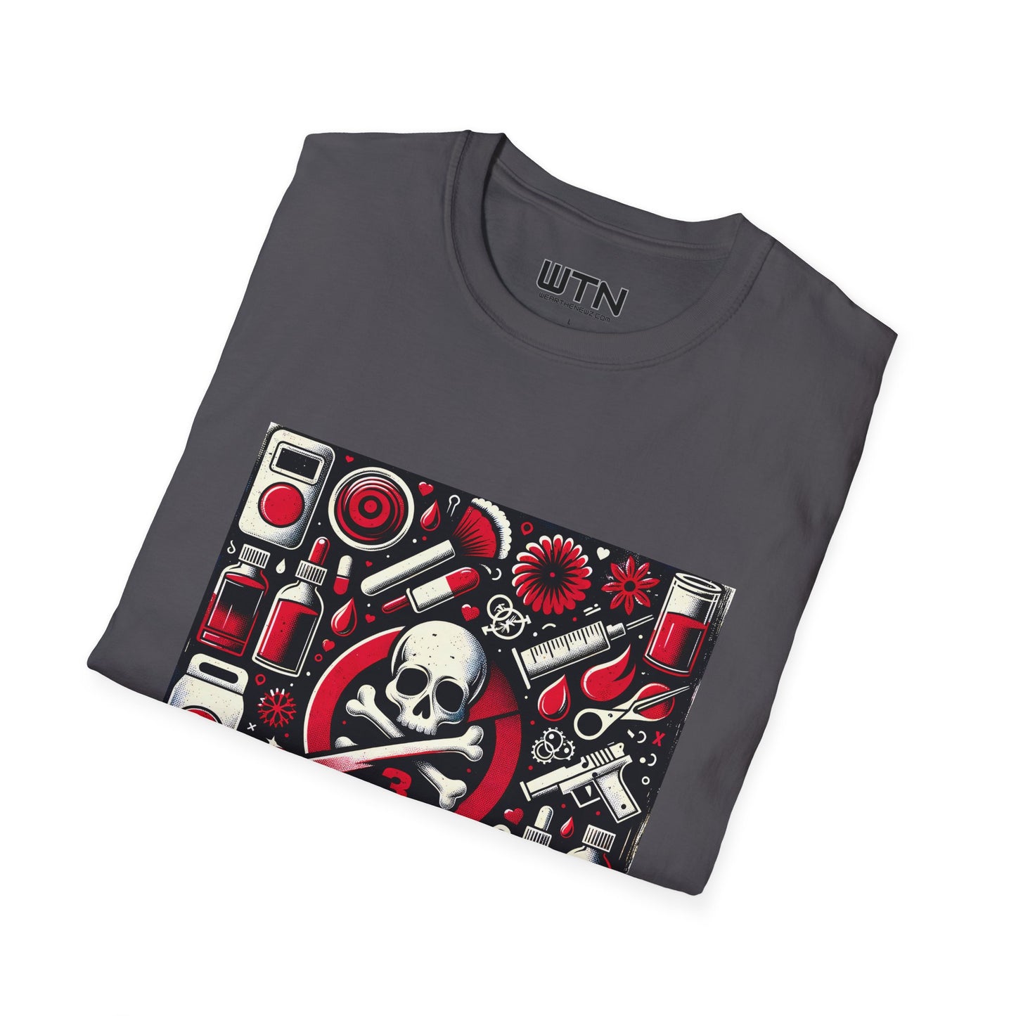 Red Dye 3 Inspired Mens Graphic Tee | Womens Graphic Tee | Awesome T Shirts