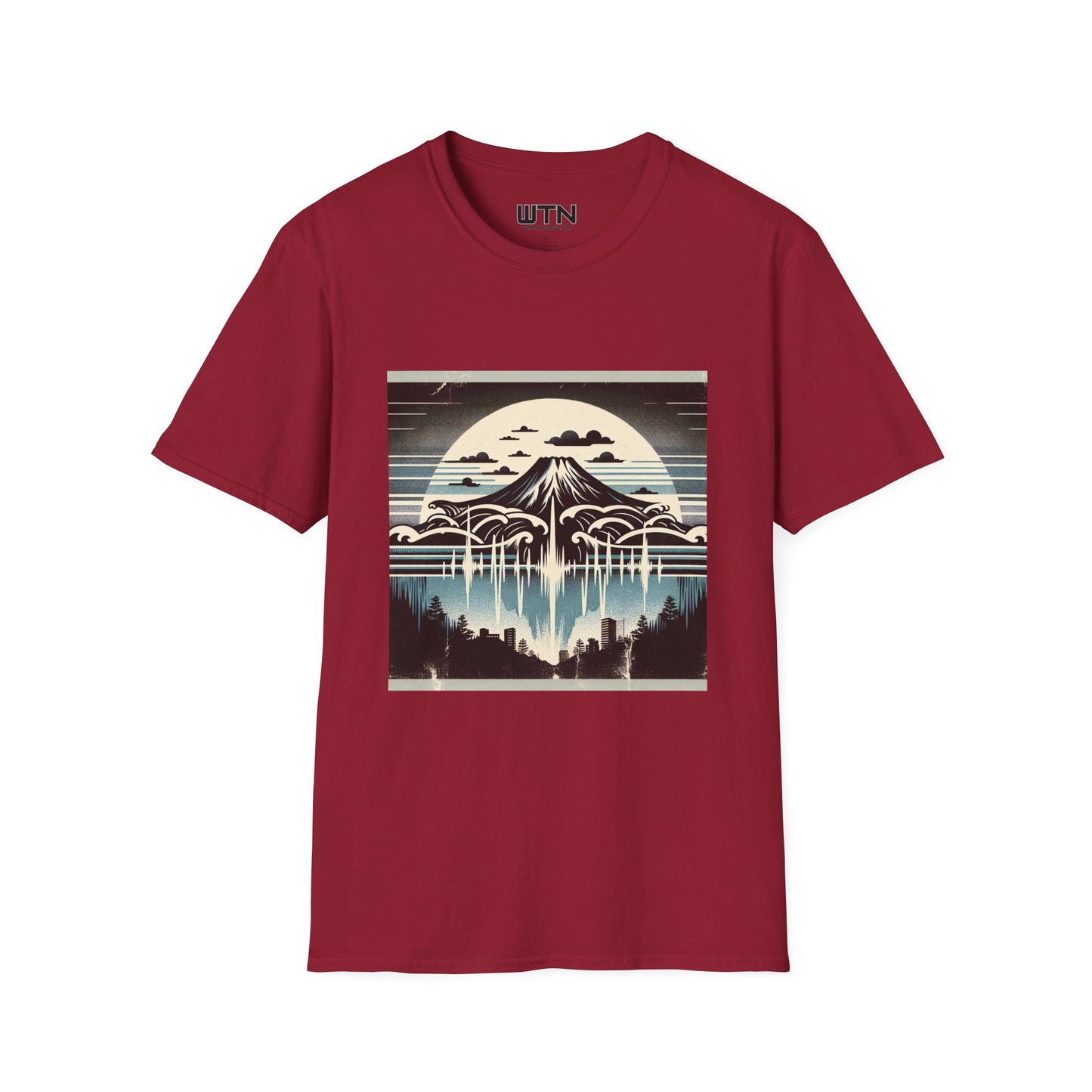 Seismic Serenity Inspired Mens Graphic Tee | Womens Graphic Tee | Awesome T Shirts
