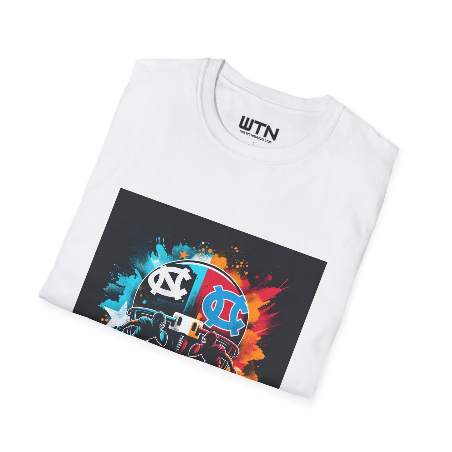 UNC football Inspired Mens Graphic Tee | Womens Graphic Tee | Awesome T Shirts