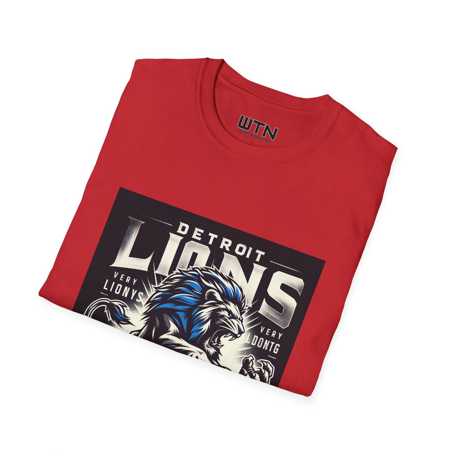 Detroit Lions Inspired Mens Graphic Tee | Womens Graphic Tee | Awesome T Shirts