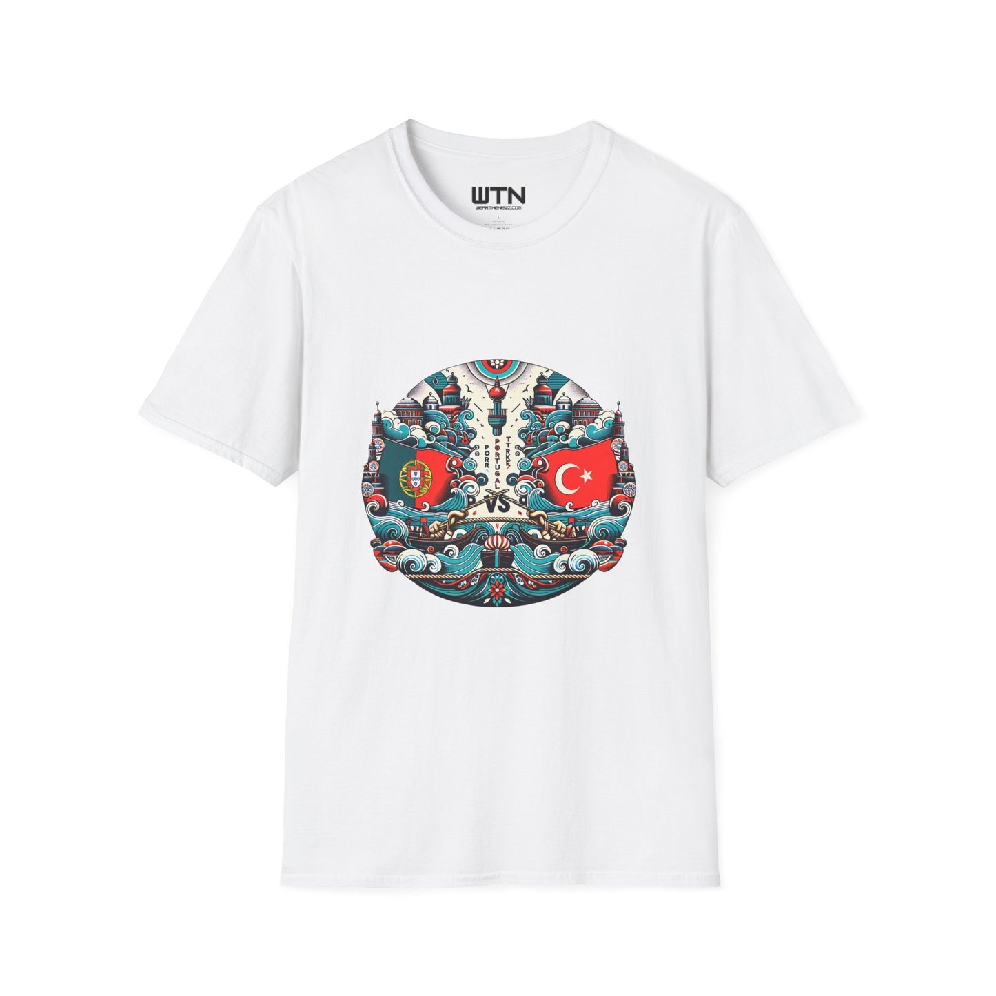 Portugal vs Turkey Inspired Mens Graphic Tee | Womens Graphic Tee | Awesome T Shirts