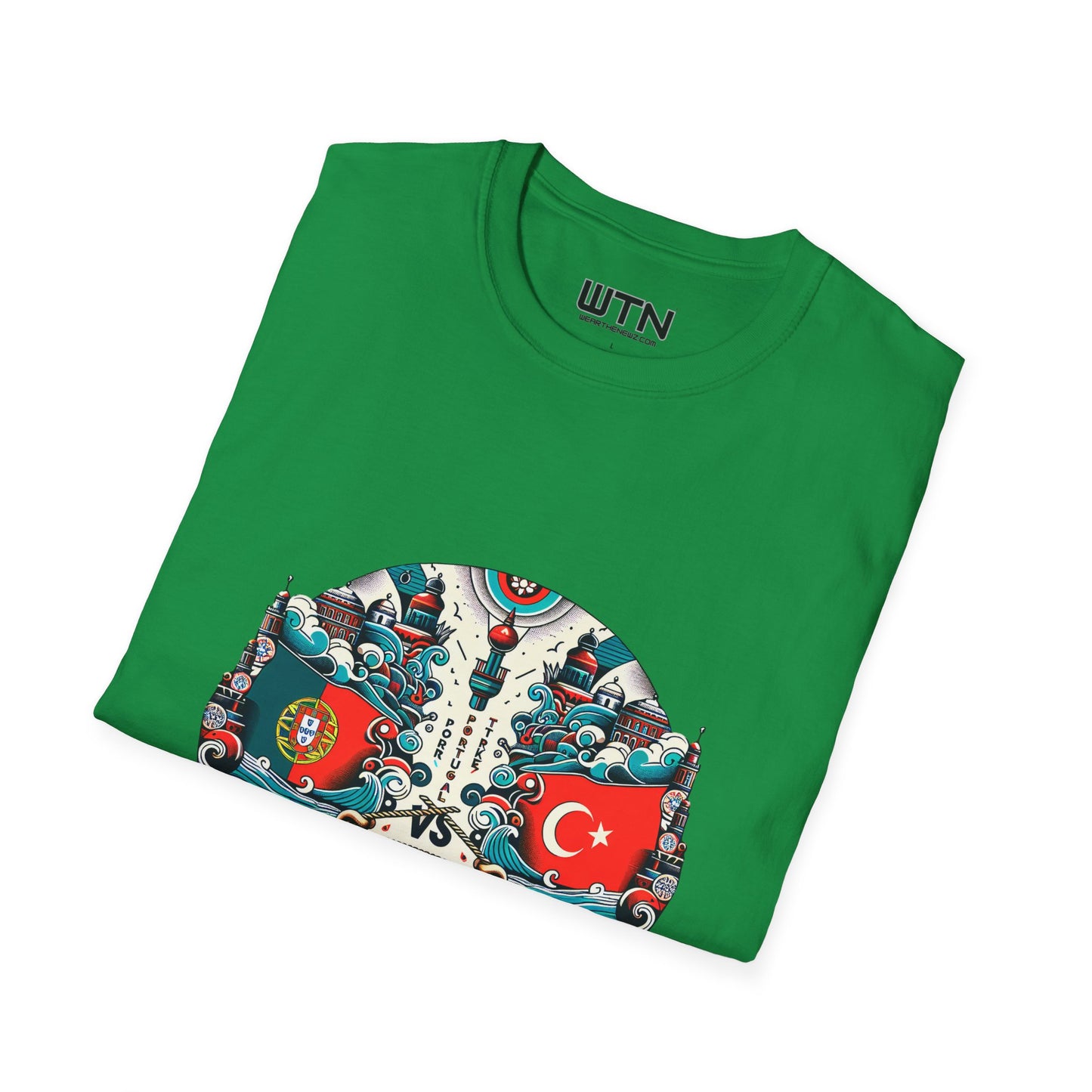 Portugal vs Turkey Inspired Mens Graphic Tee | Womens Graphic Tee | Awesome T Shirts
