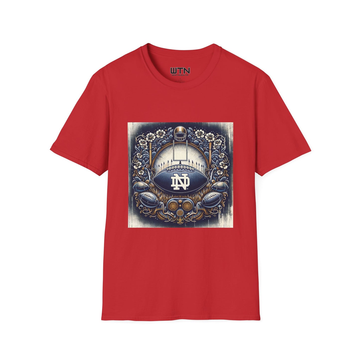 Notre Dame Football Inspired Mens Graphic Tee | Womens Graphic Tee | Awesome T Shirts