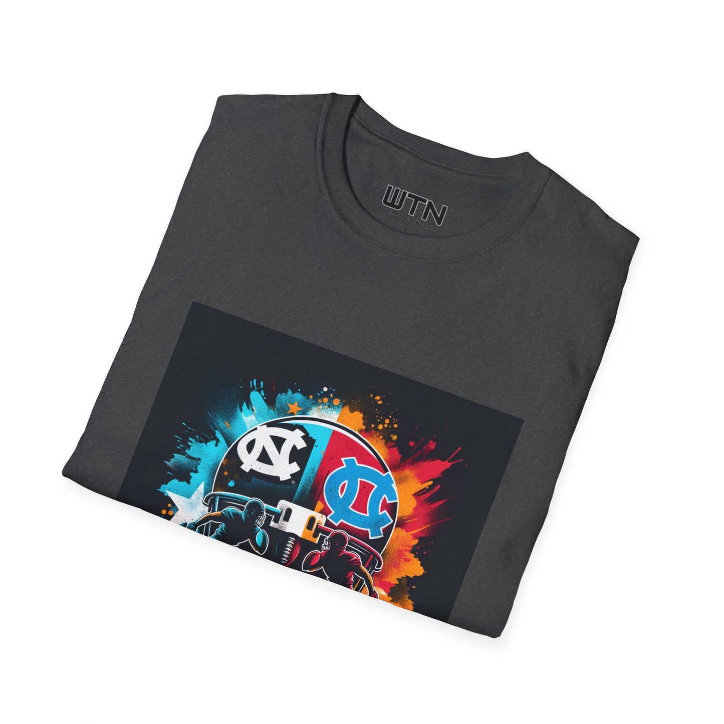 UNC football Inspired Mens Graphic Tee | Womens Graphic Tee | Awesome T Shirts