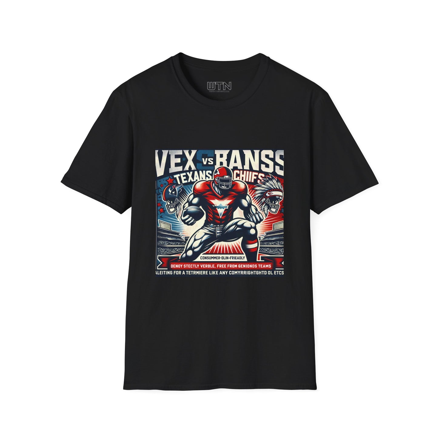 Texans vs Chiefs Inspired Mens Graphic Tee | Womens Graphic Tee | Awesome T Shirts