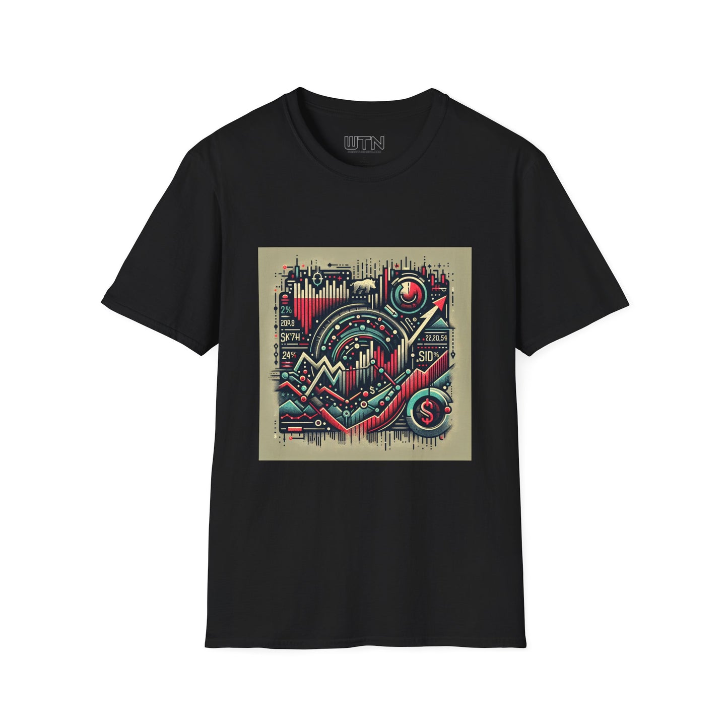 Dynamic Stock Market Today Inspired Mens Graphic Tee | Womens Graphic Tee | Awesome T Shirts