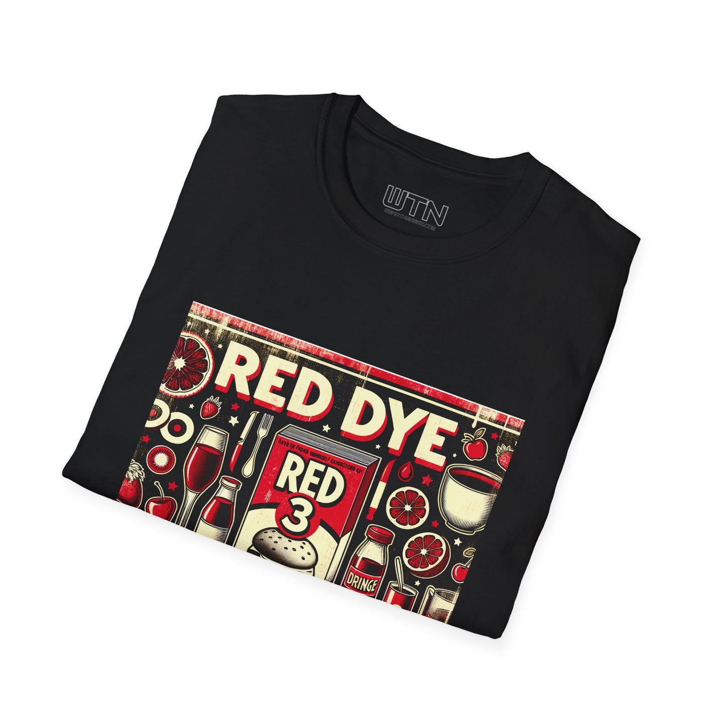Red dye 3 Inspired Mens Graphic Tee | Womens Graphic Tee | Awesome T Shirts