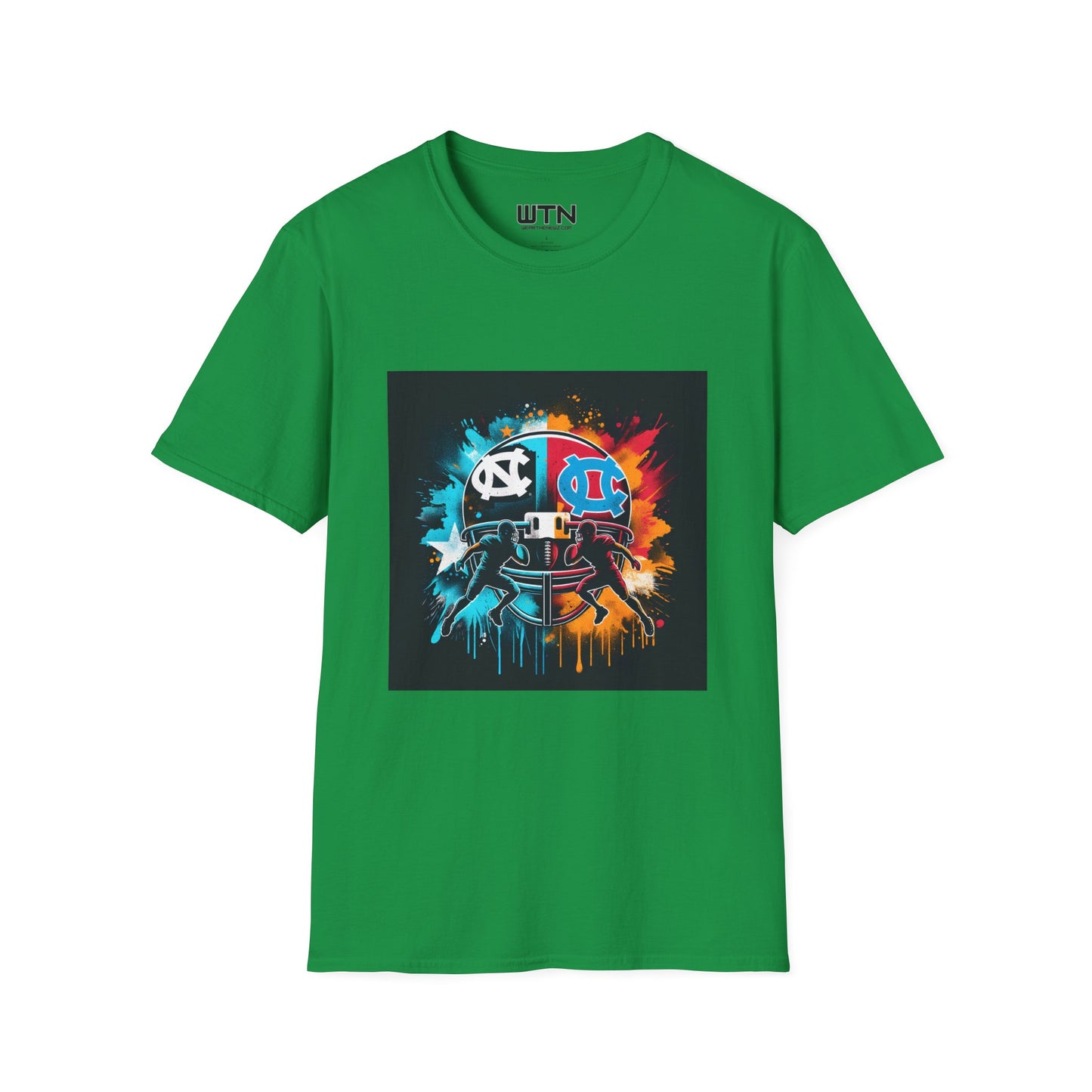 UNC football Inspired Mens Graphic Tee | Womens Graphic Tee | Awesome T Shirts