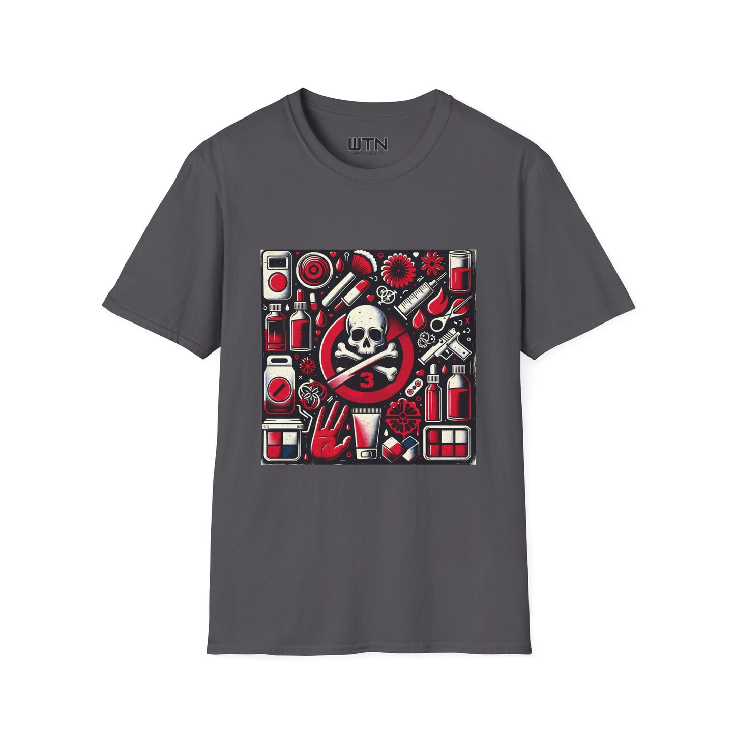 Red Dye 3 Inspired Mens Graphic Tee | Womens Graphic Tee | Awesome T Shirts