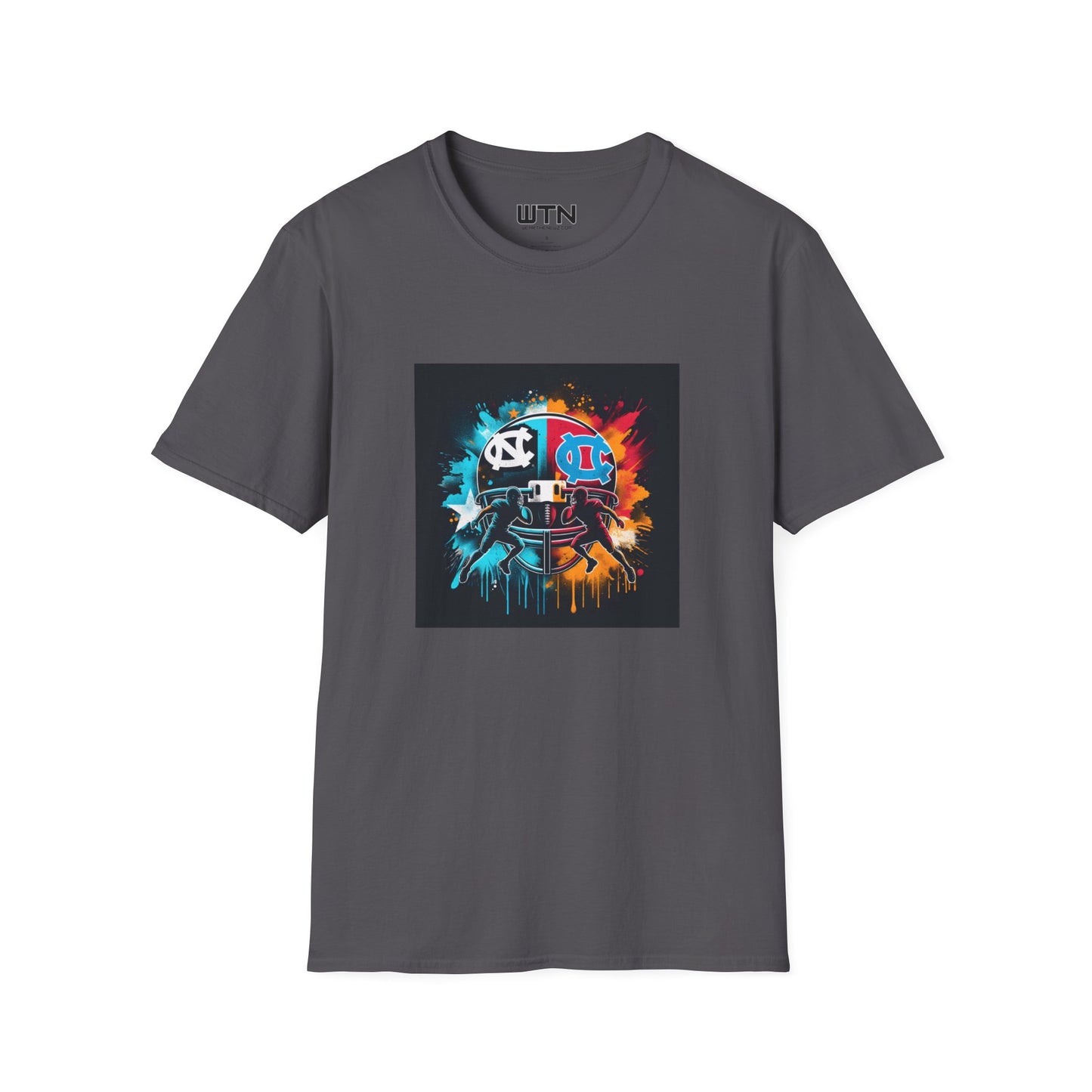 UNC football Inspired Mens Graphic Tee | Womens Graphic Tee | Awesome T Shirts