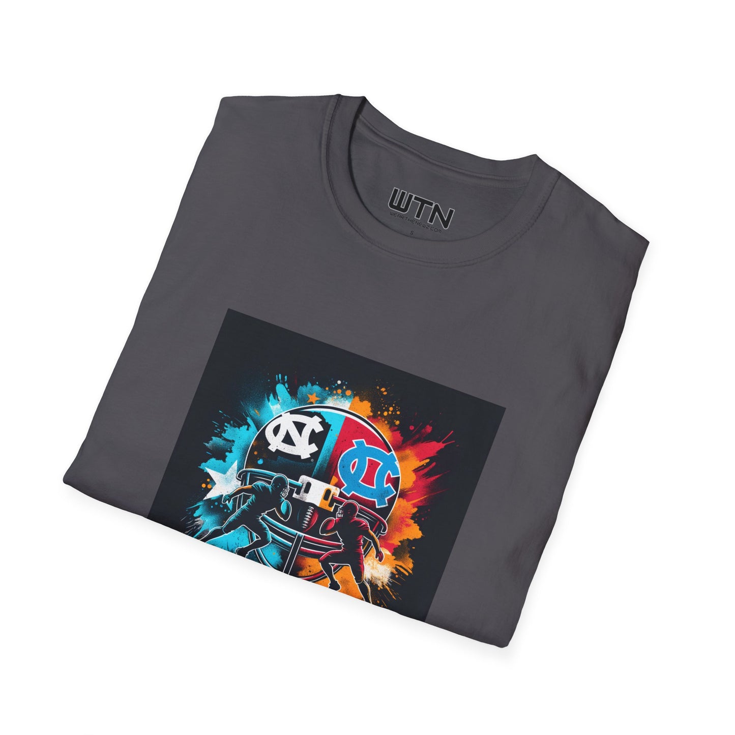 UNC football Inspired Mens Graphic Tee | Womens Graphic Tee | Awesome T Shirts